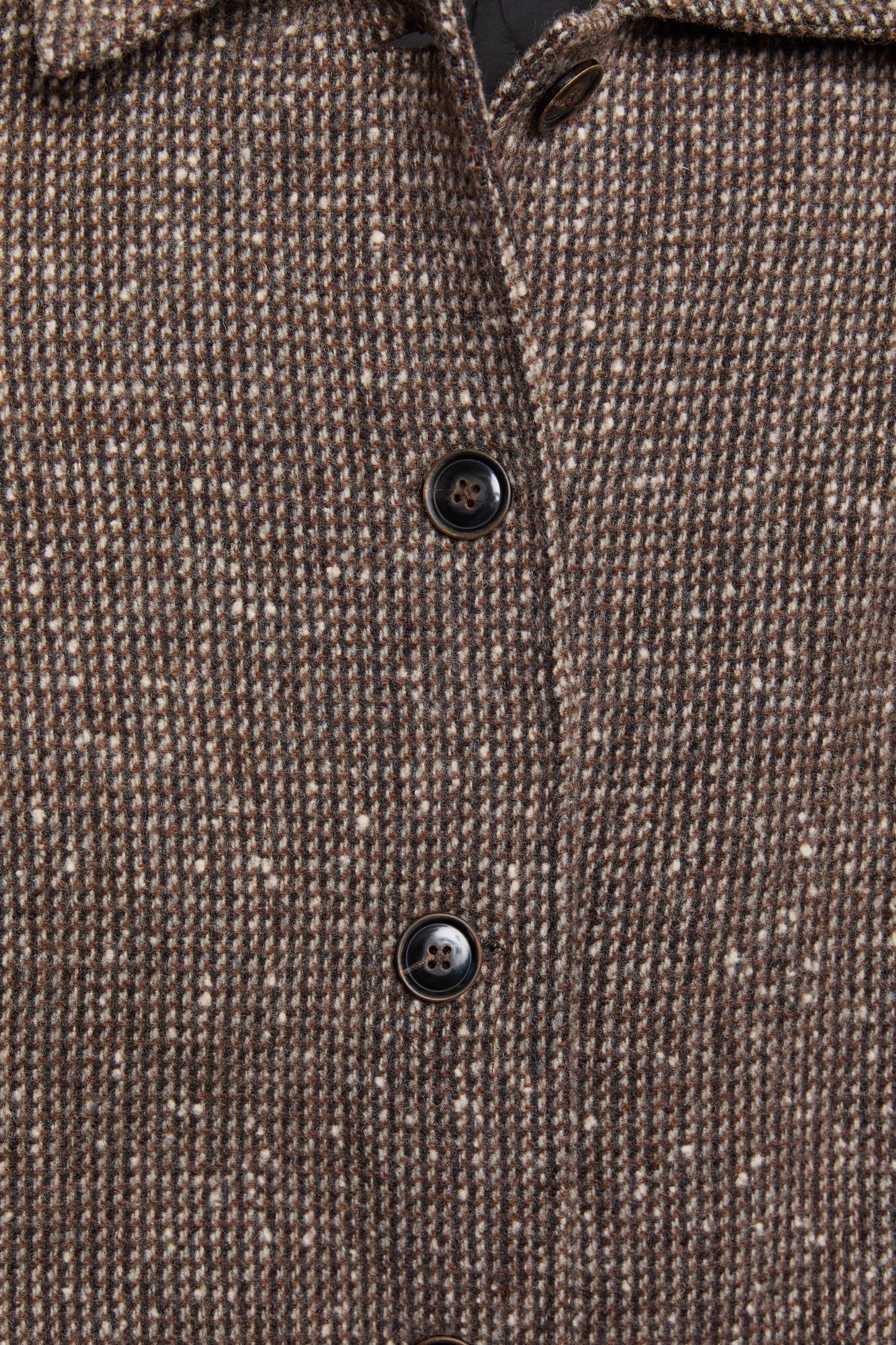 The Lennox Coat | Chocolate Tweed