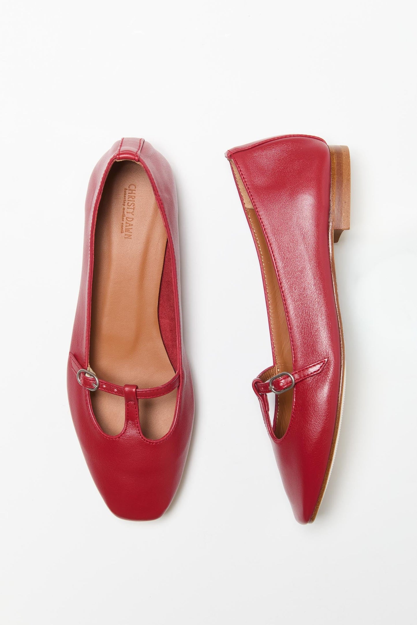 The Ballerina T-Strap | Papavero