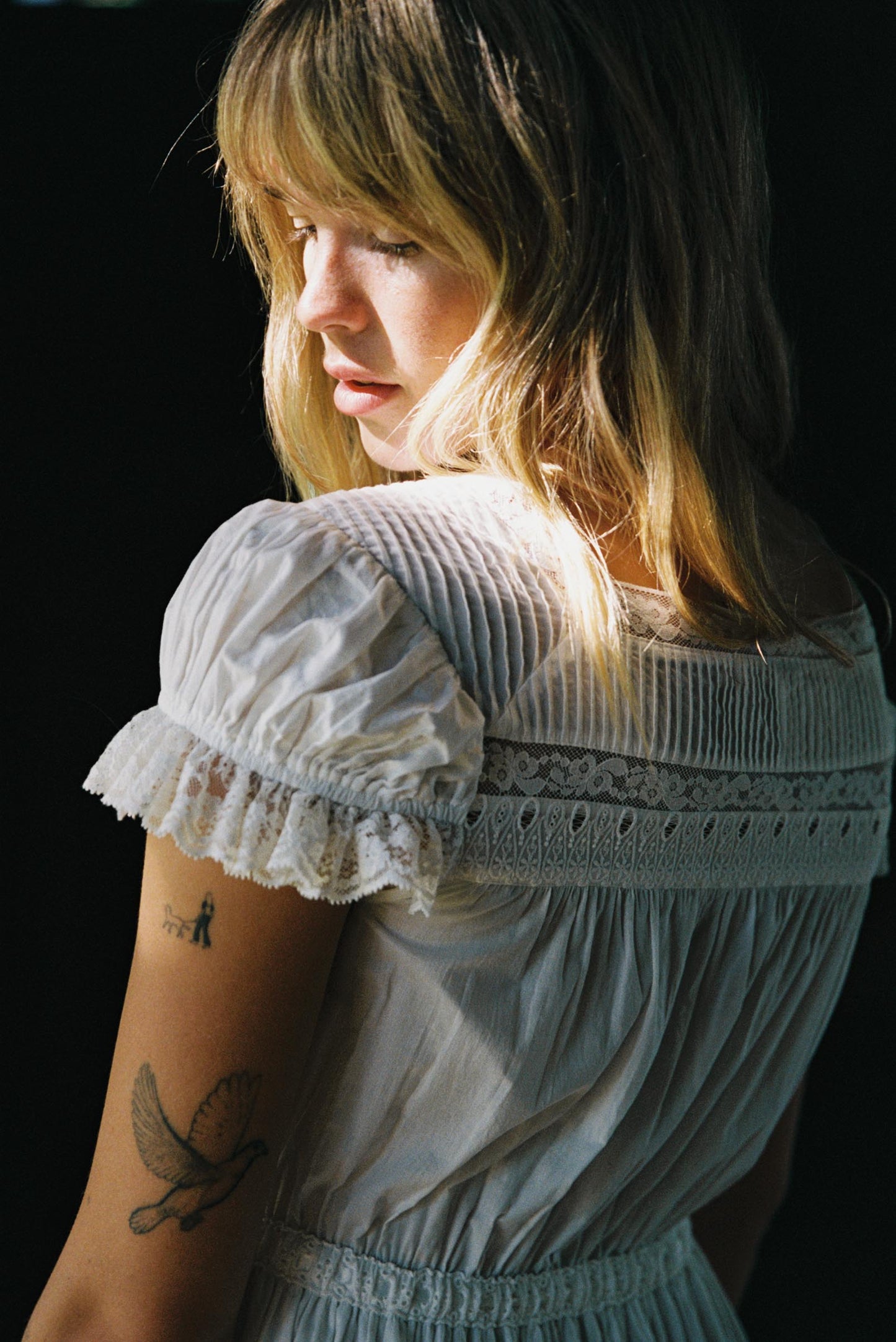 The Fatima Dress Petites | Alabaster