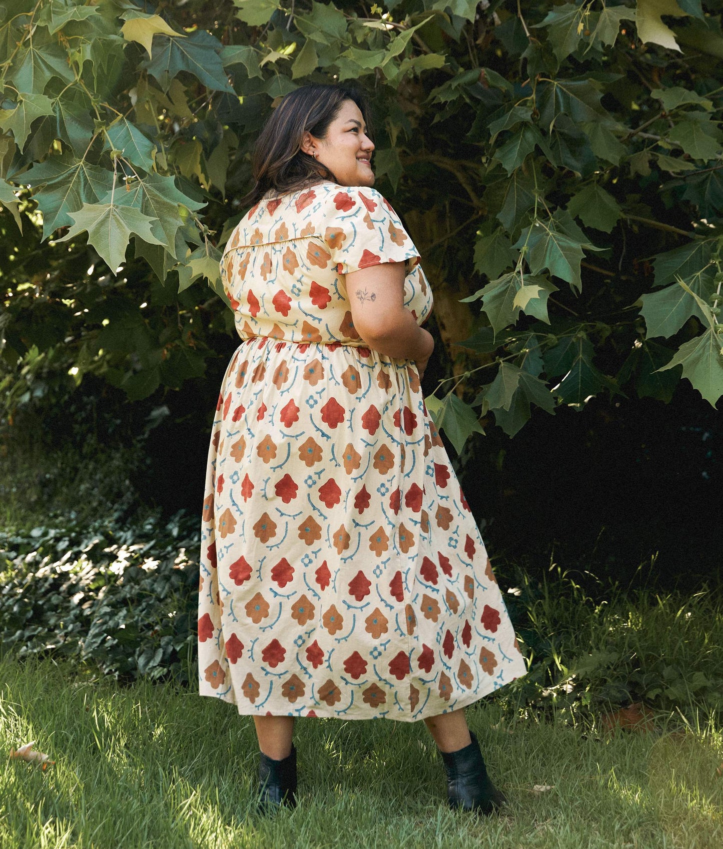 The Dawn Dress Extended | Oak Leaf