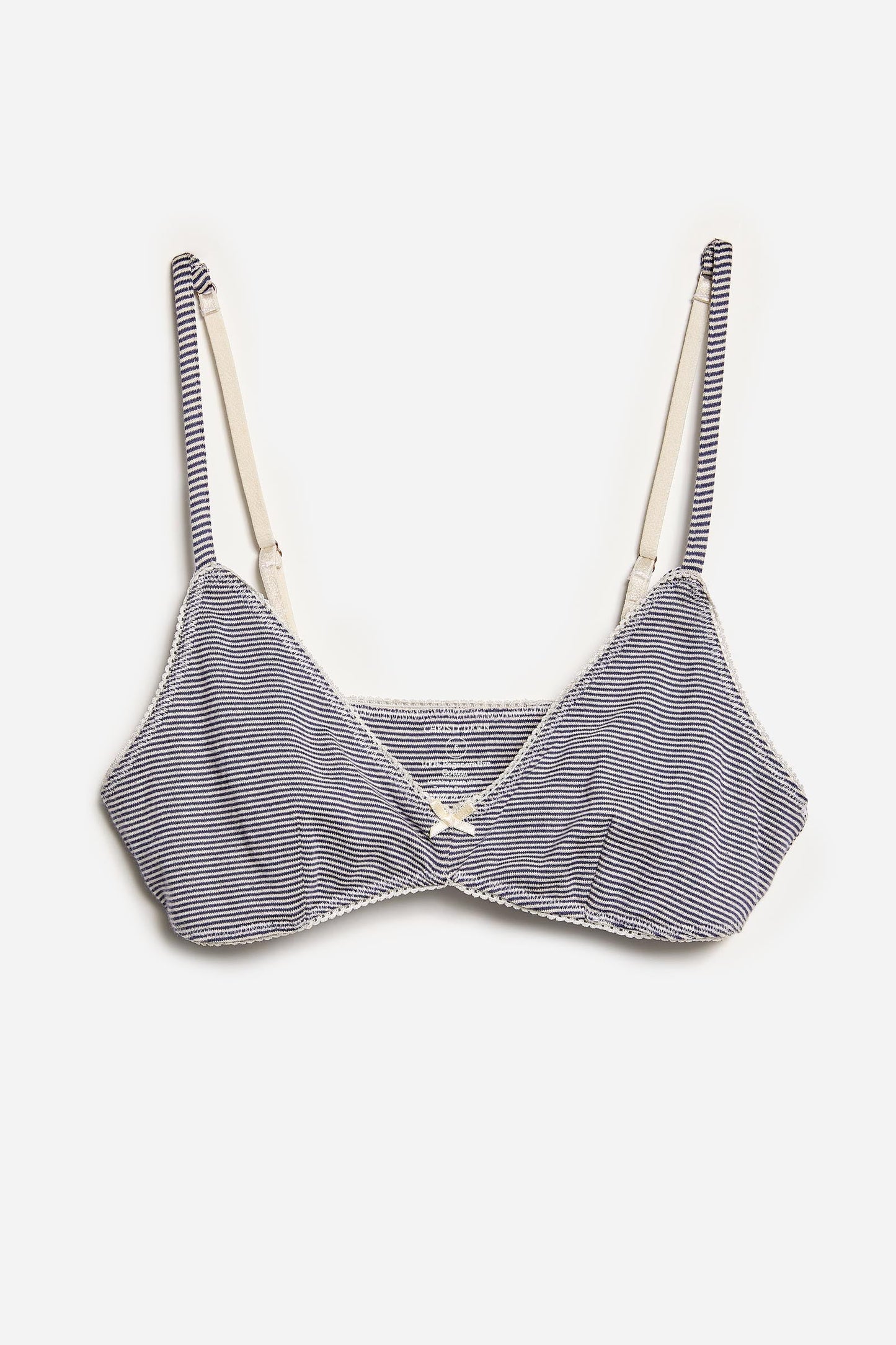 The Max Bralette | Navy Stripe