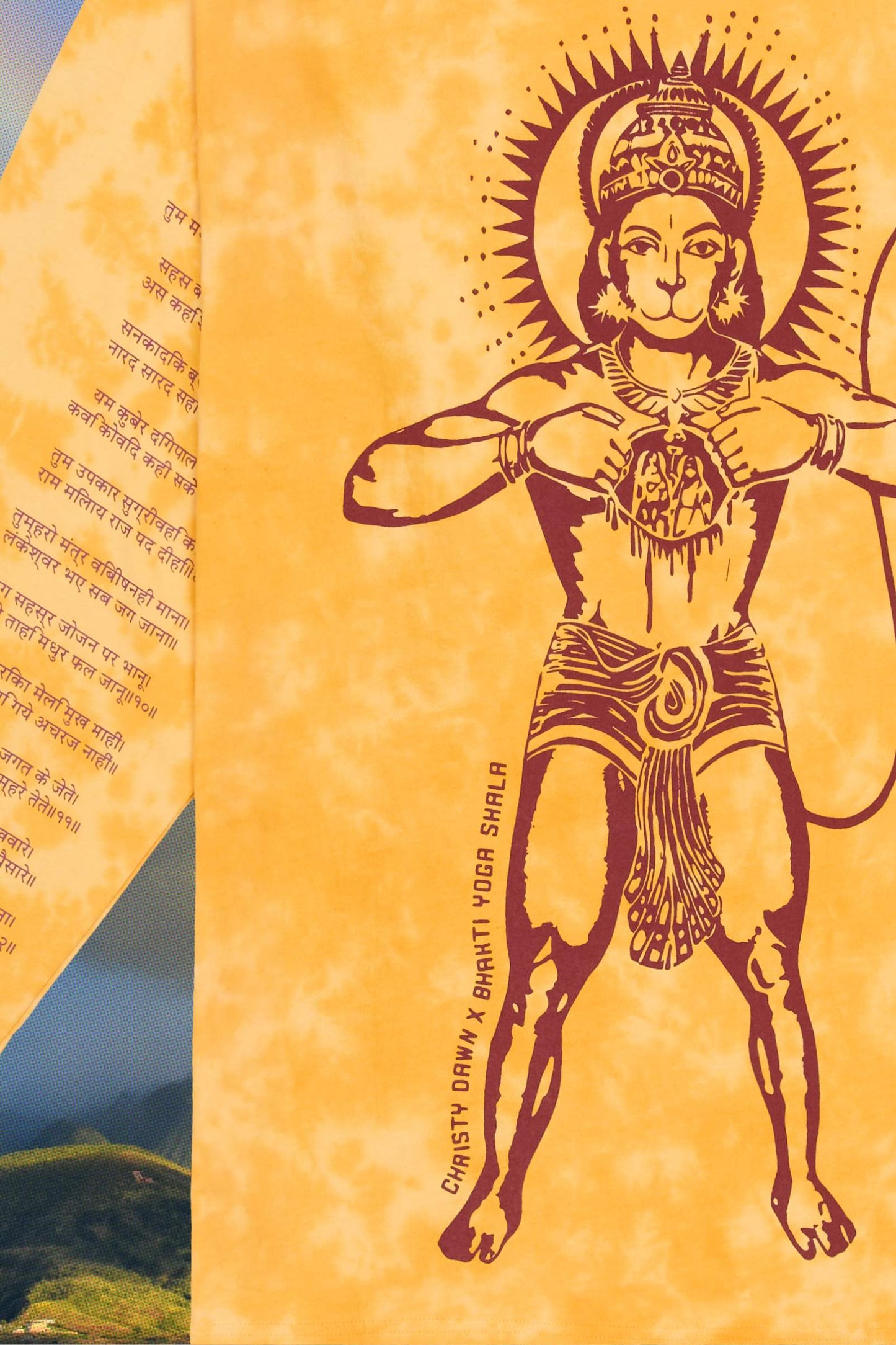 Regenerative Long Sleeve Tee | Hanuman Yellow