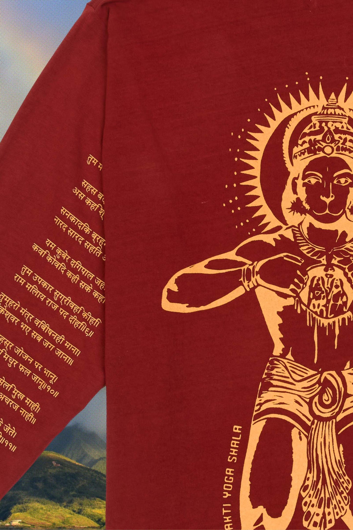 Regenerative Long Sleeve Tee | Hanuman Red