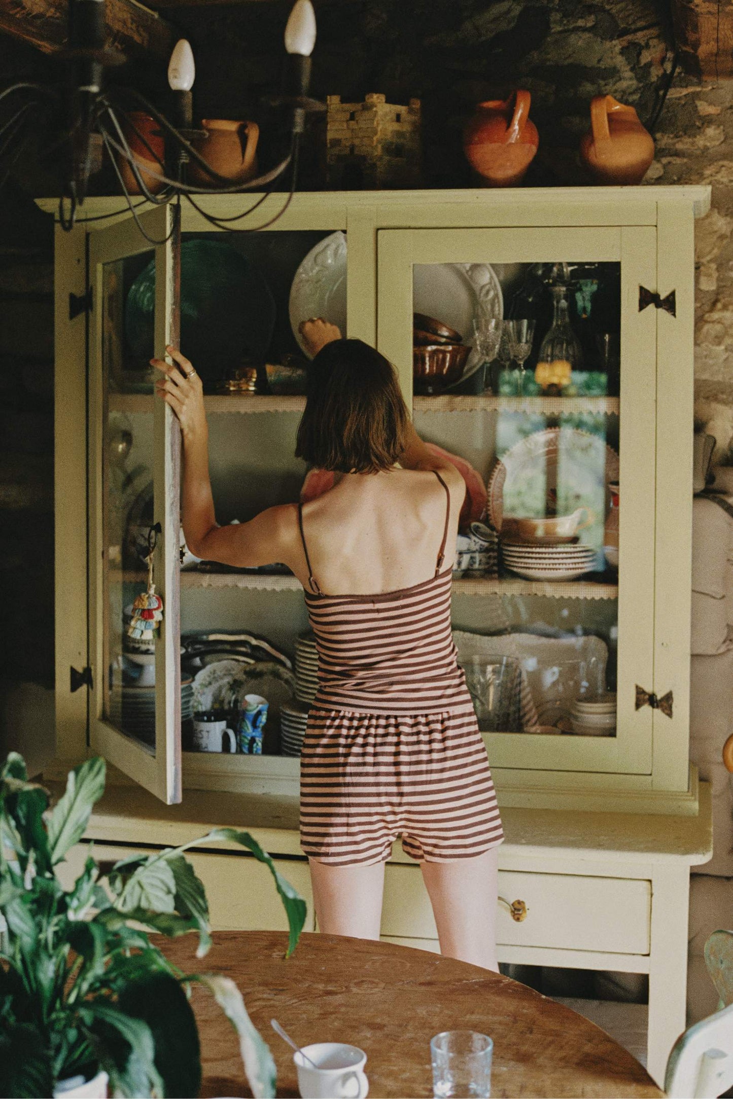 The Thelma Top | Chocolate Stripe