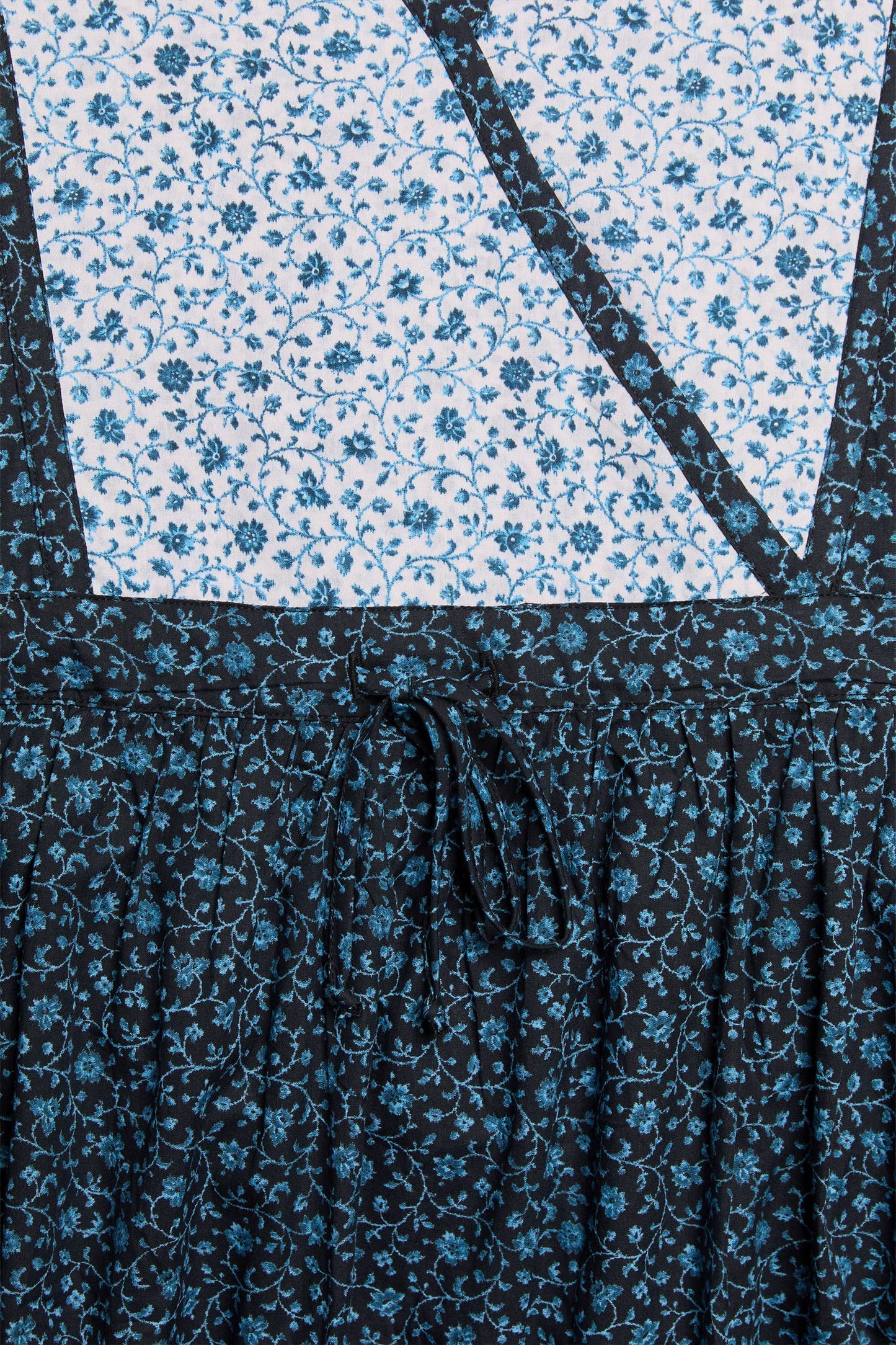 The Azure Dress | Chrysanthemum Vine