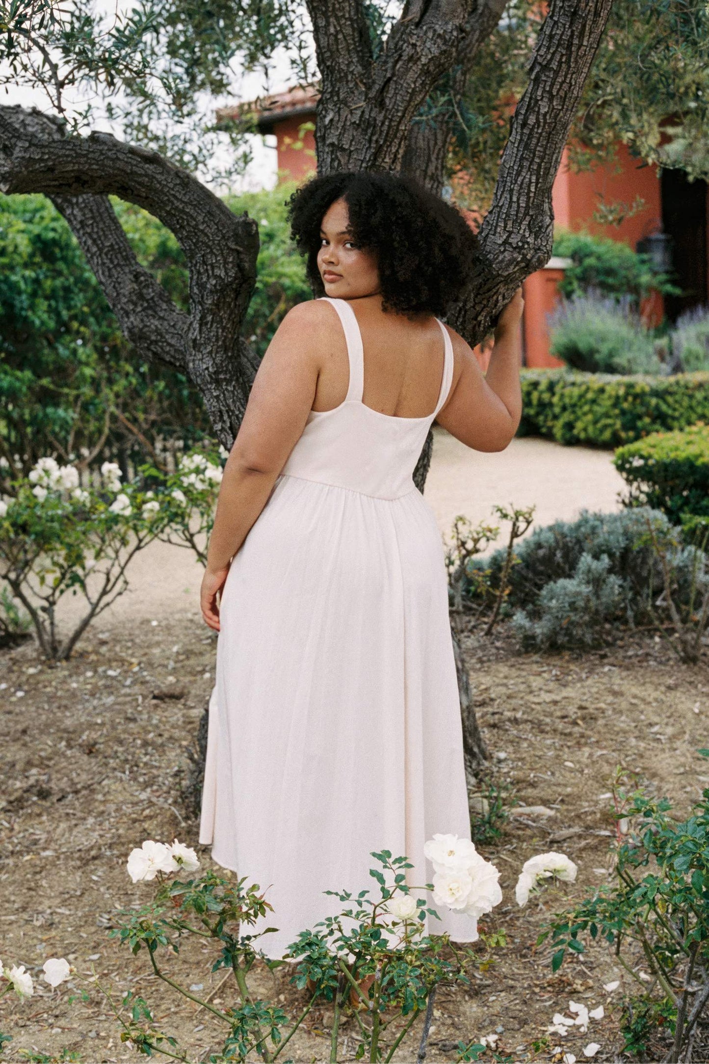 The Andrea Dress Extended | Petal Pink
