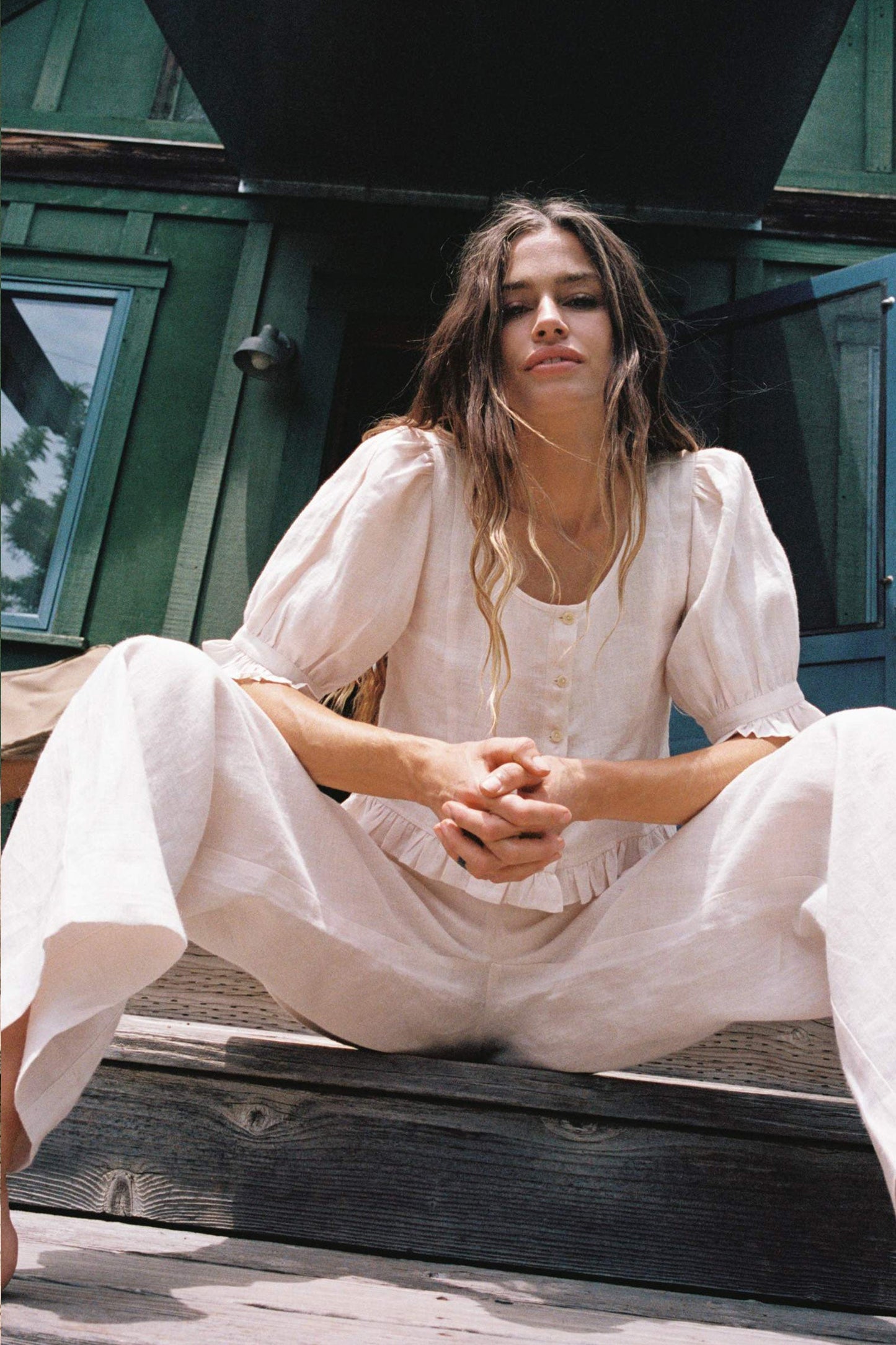 The Asa Pant | Pearl Linen