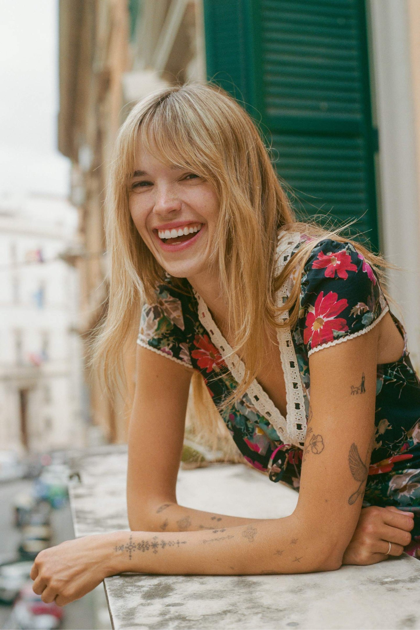 The Cordelia Dress | Cosmos Floral