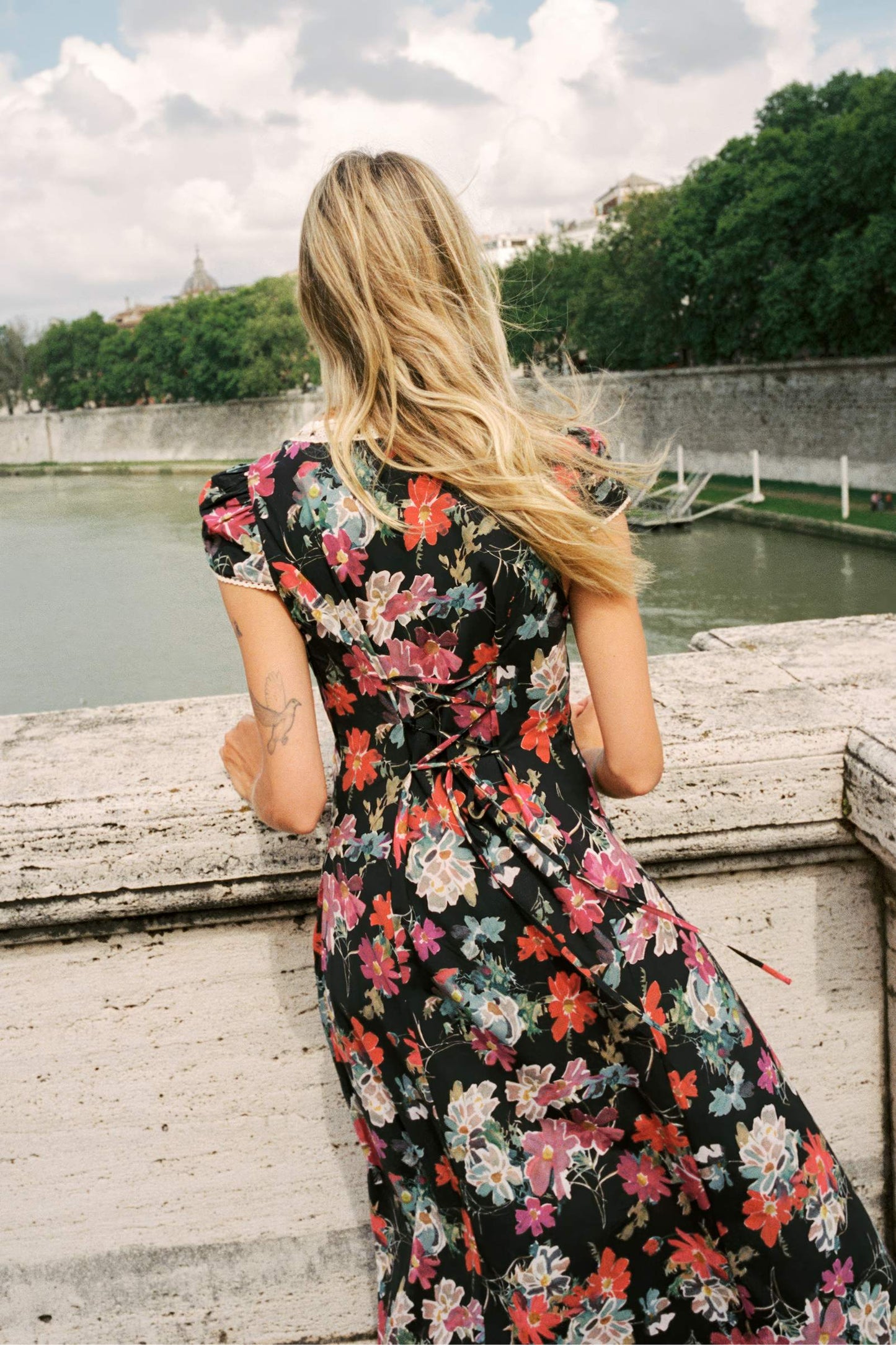 The Cordelia Dress | Cosmos Floral