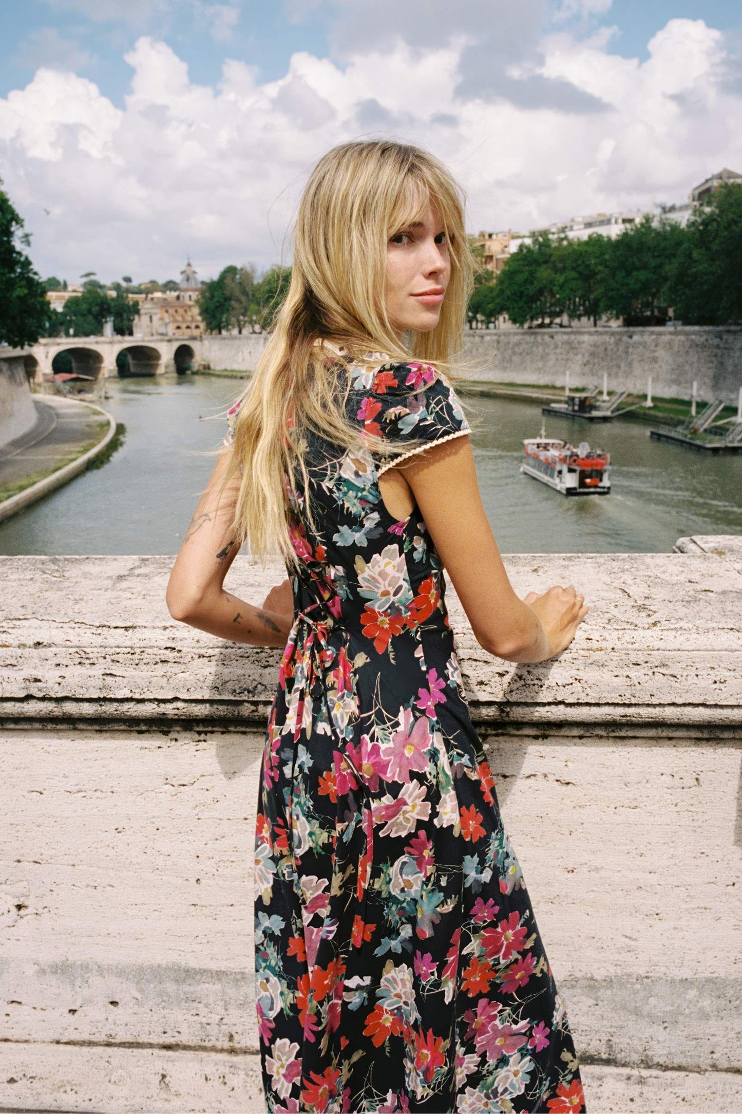 The Cordelia Dress | Cosmos Floral