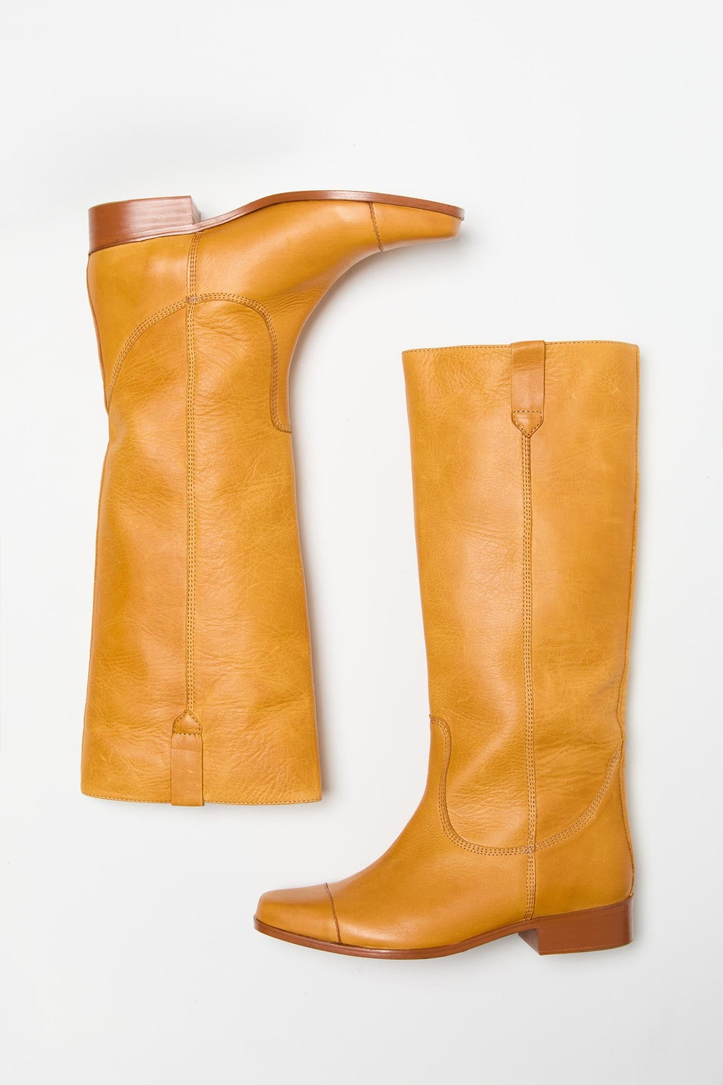 The Yoko Boot | Saddle