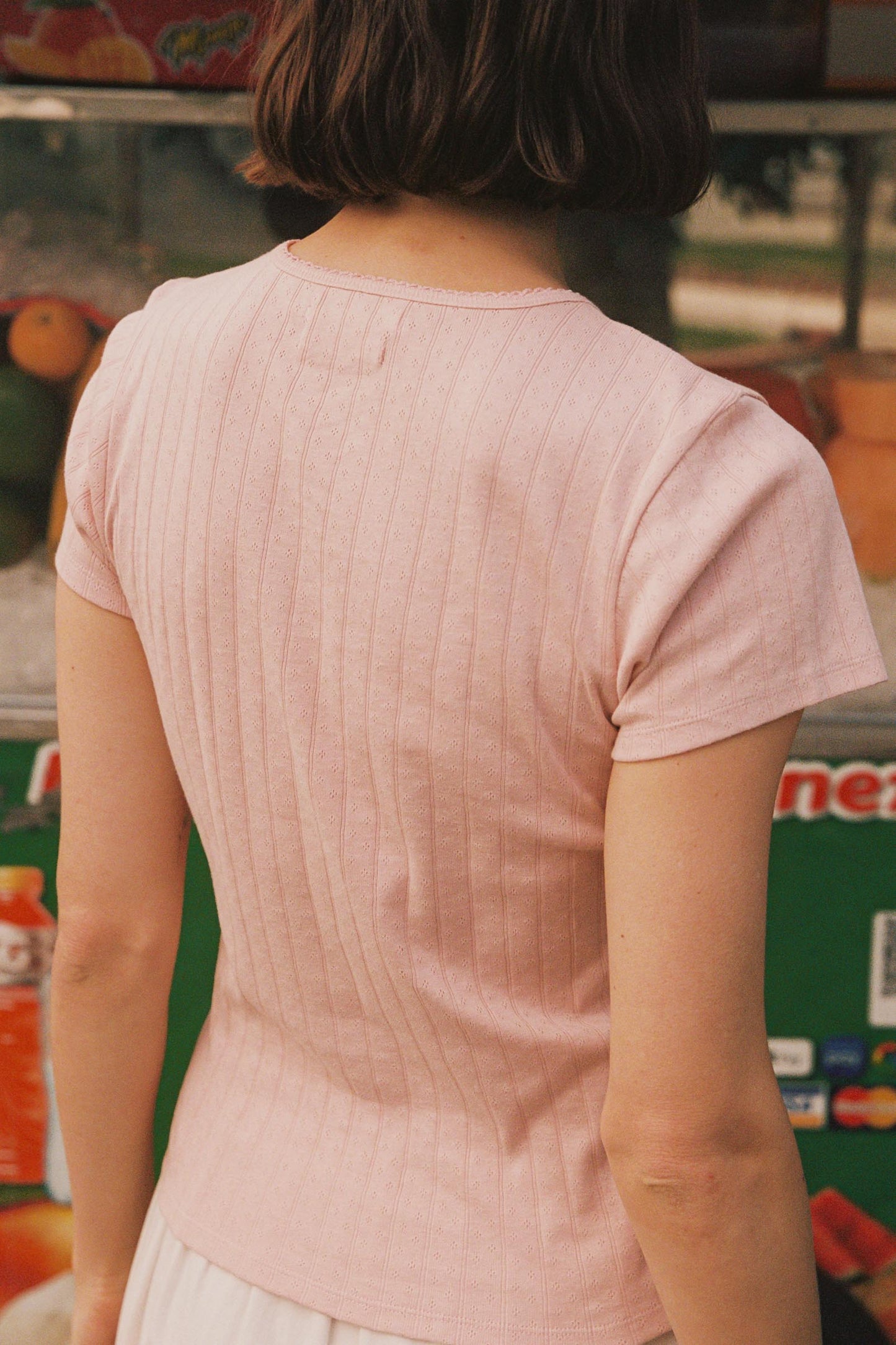 The Rayne Tee | Lotus Regenerative Pointelle