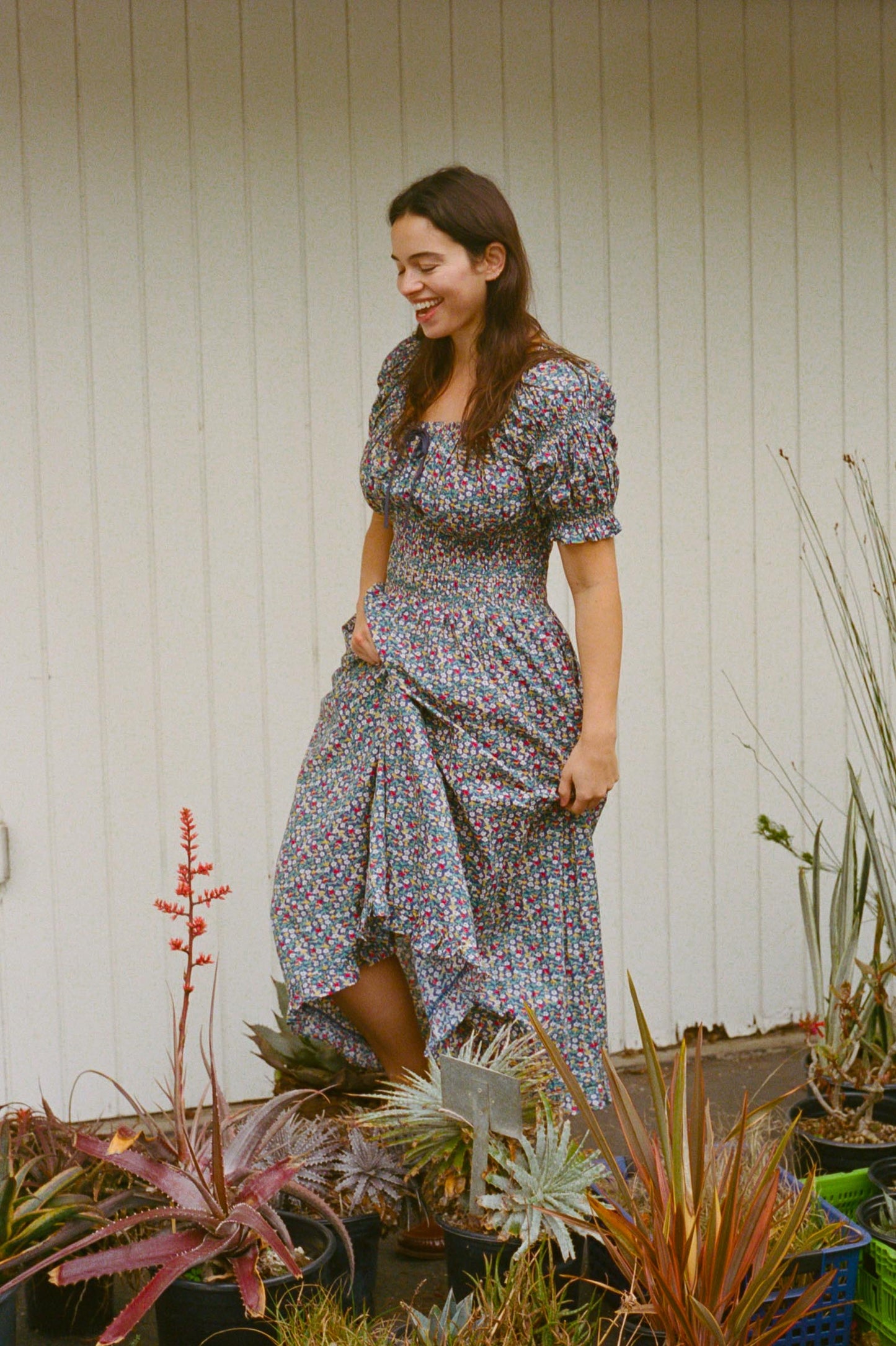 The Coralia Dress |  Midnight Mushroom Medley