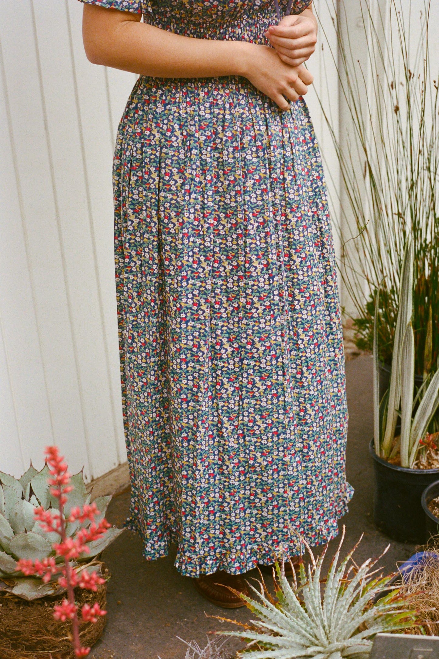 The Coralia Dress |  Midnight Mushroom Medley