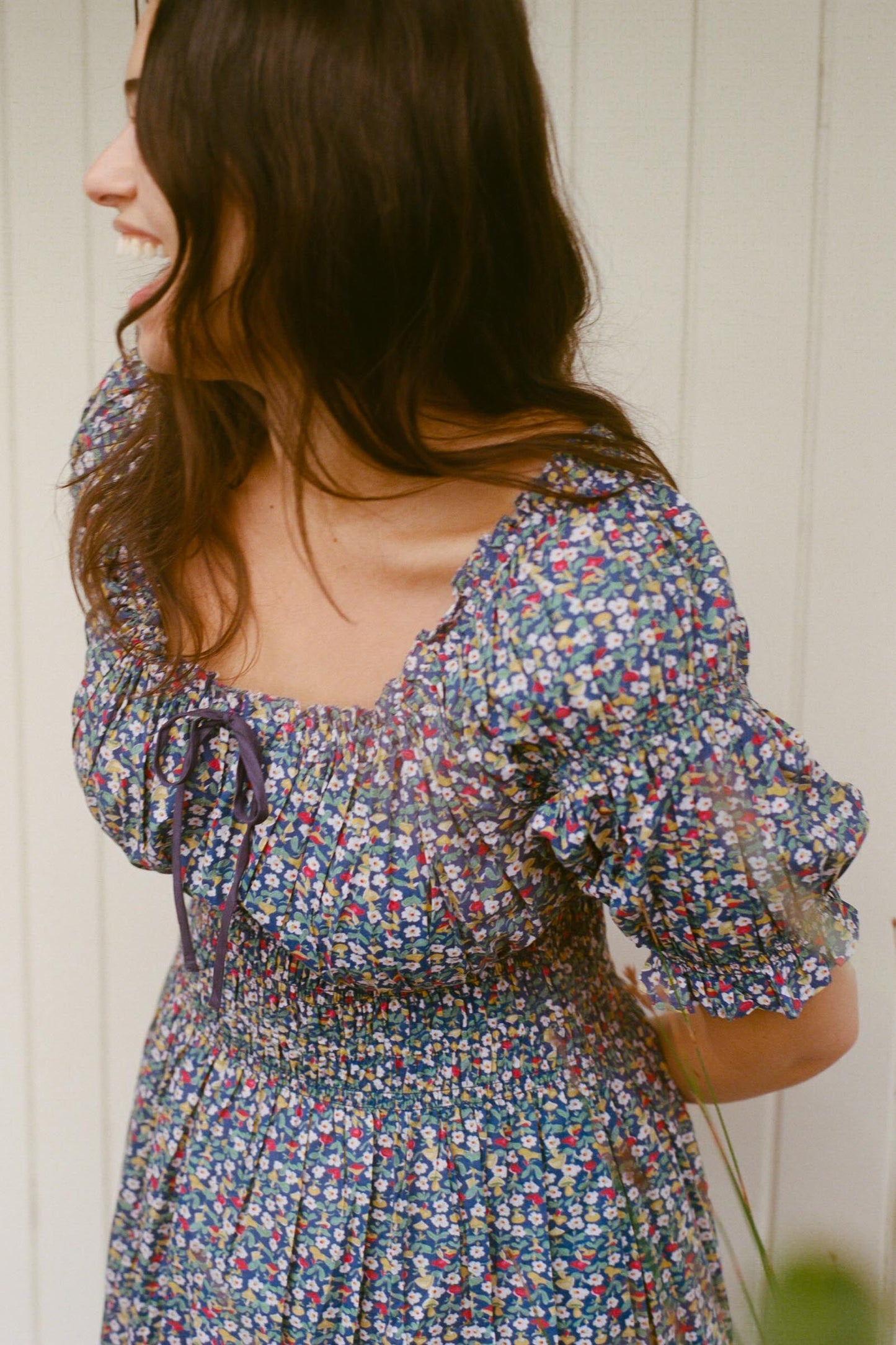 The Coralia Dress |  Midnight Mushroom Medley