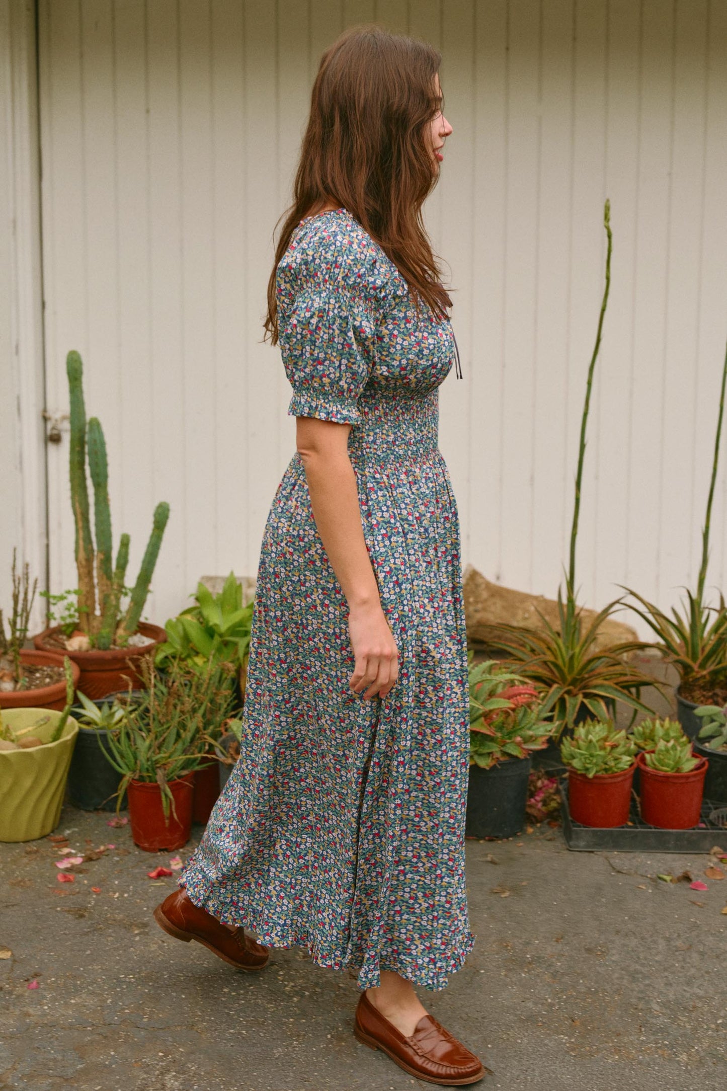 The Coralia Dress |  Midnight Mushroom Medley