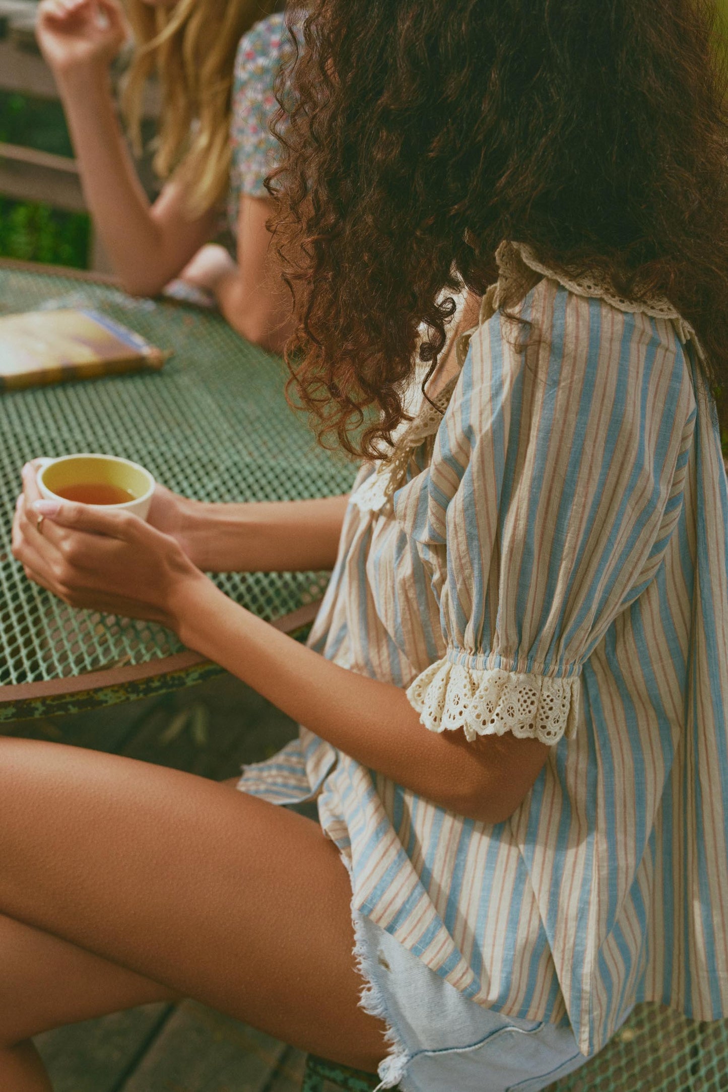 The Valentina Blouse | Antique Stripe