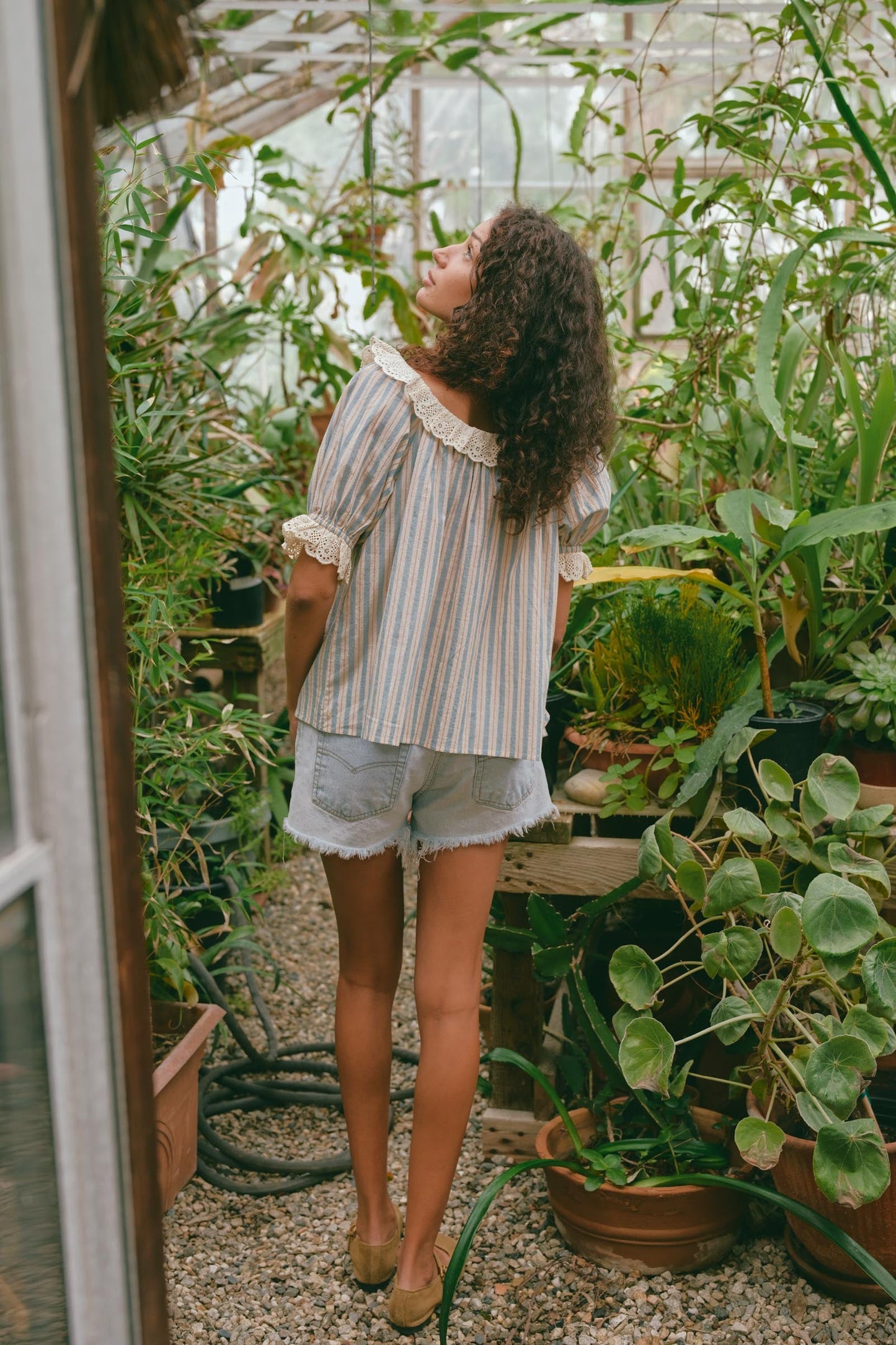 The Valentina Blouse | Antique Stripe