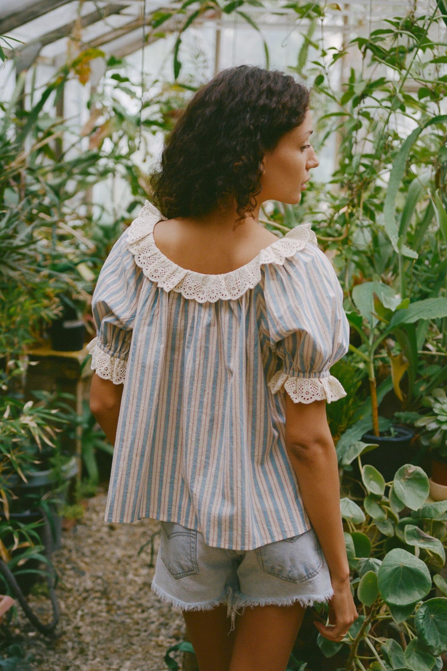 The Valentina Blouse | Antique Stripe