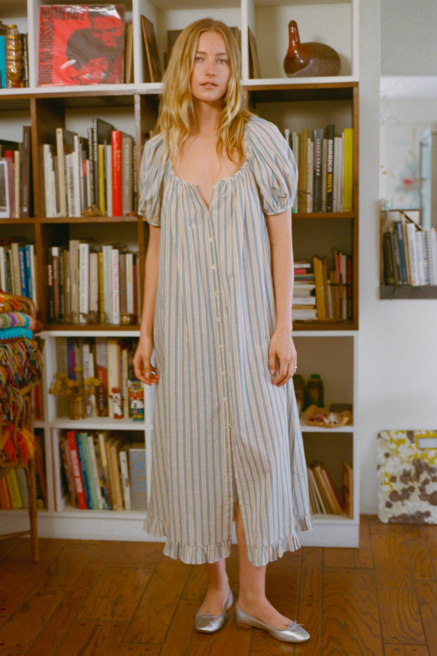 The Suki Dress | Antique Stripe