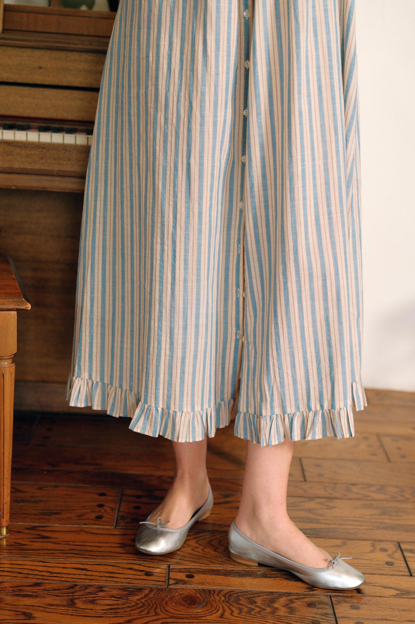 The Suki Dress | Antique Stripe