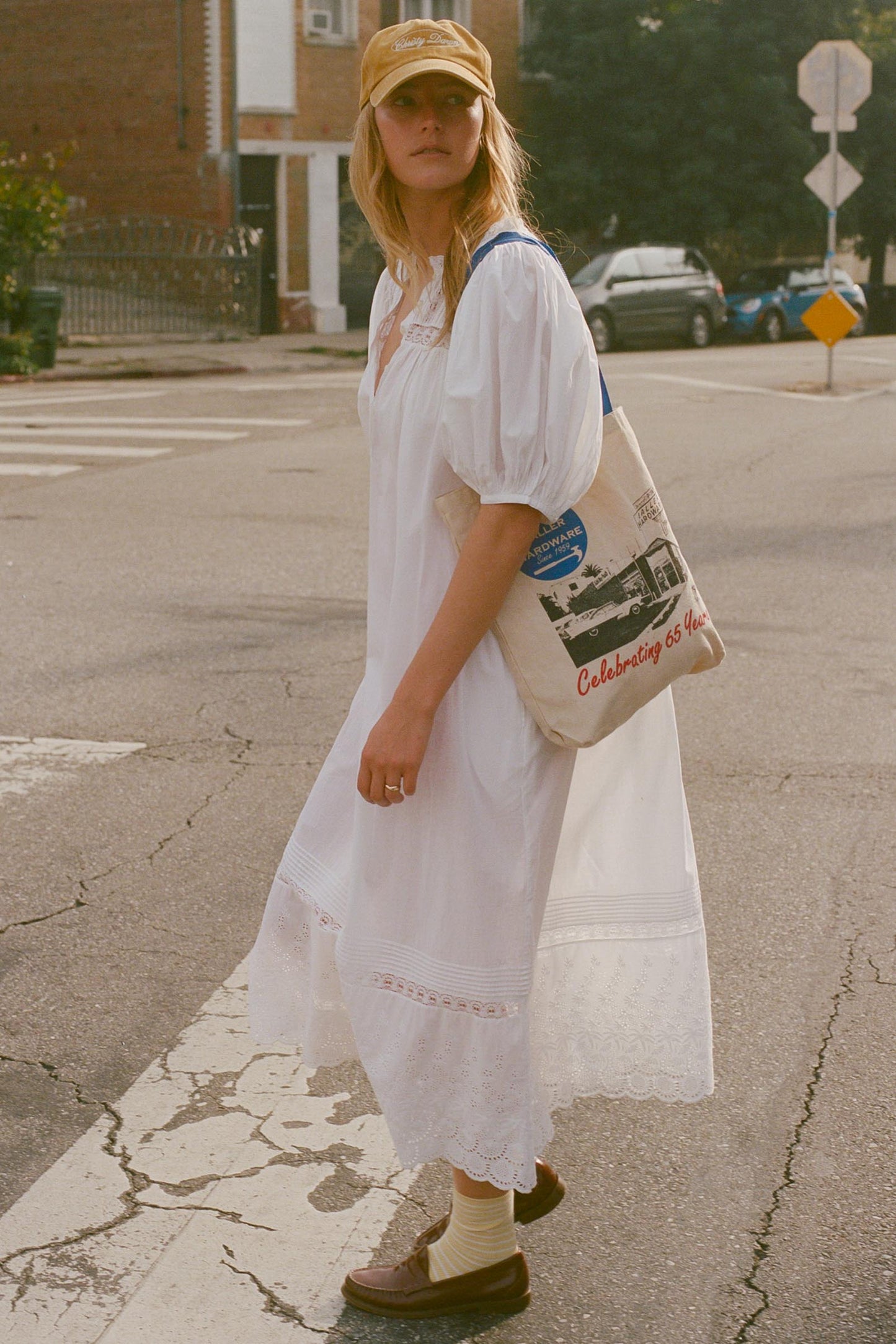 The Simoneta Dress | Alabaster