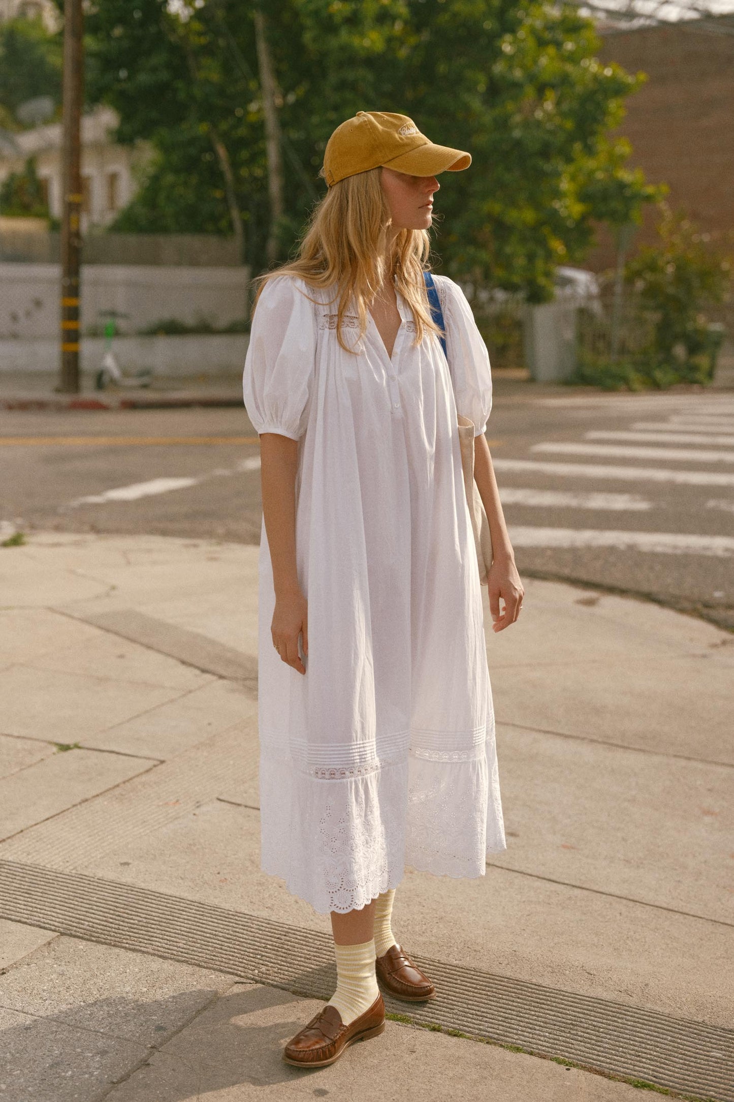The Simoneta Dress | Alabaster