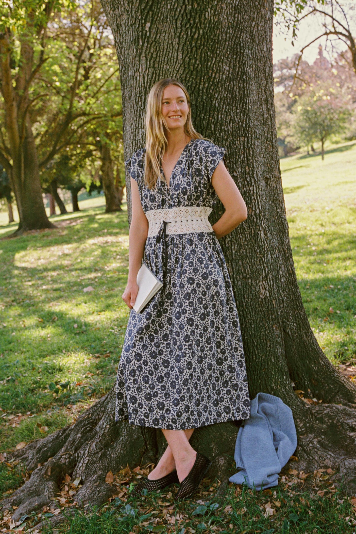 The Trisha Dress | Aster Fields Navy