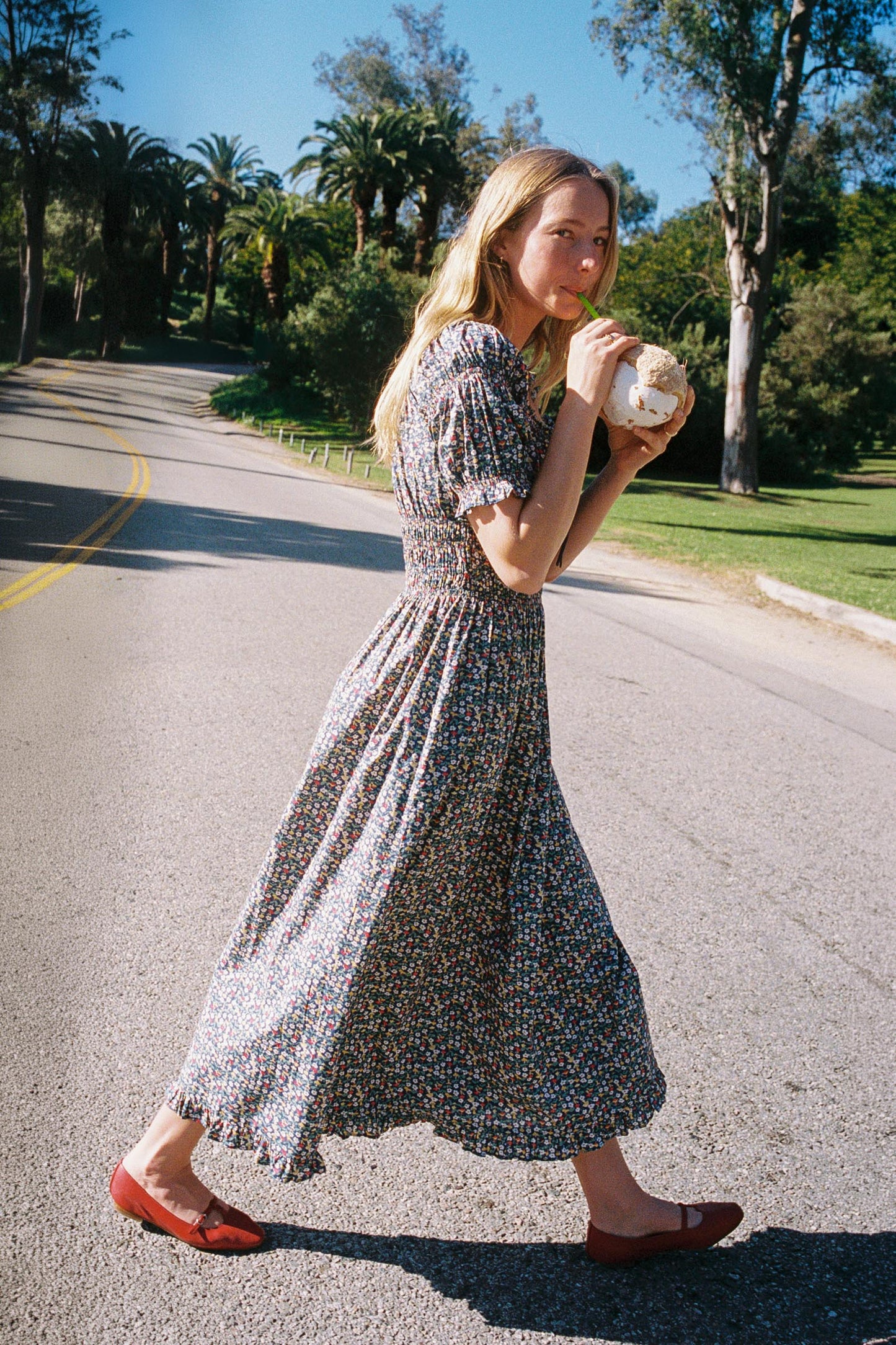 The Coralia Dress |  Midnight Mushroom Medley