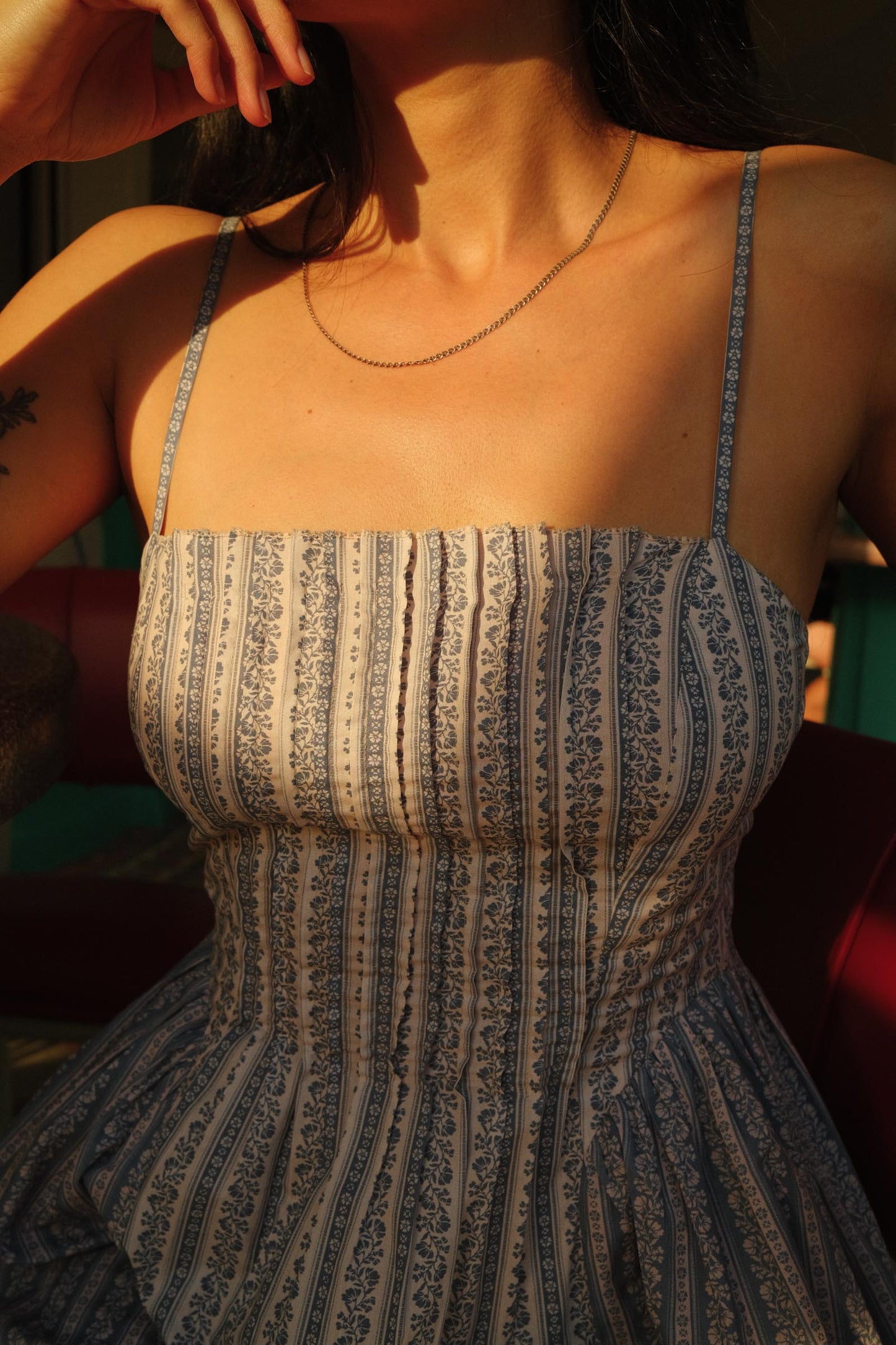 The Nile Dress | Meadow Stripe