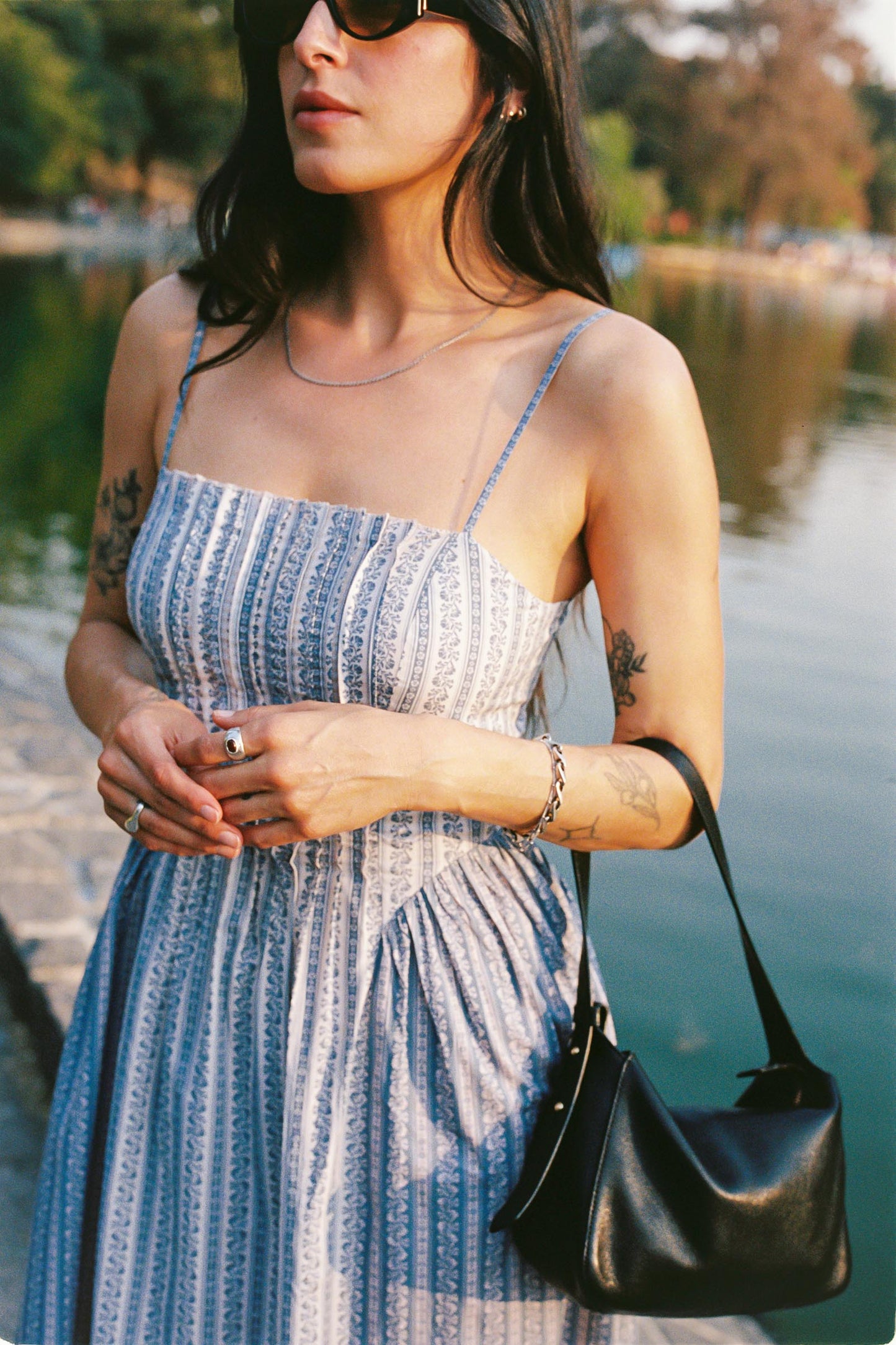 The Nile Dress | Meadow Stripe