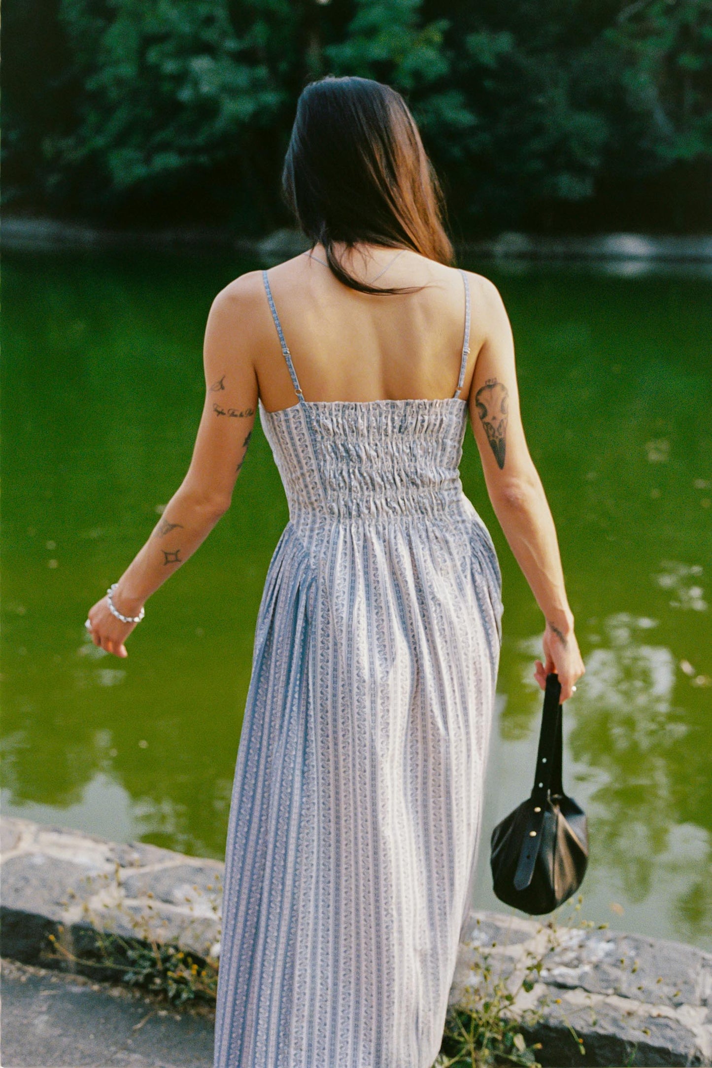 The Nile Dress | Meadow Stripe