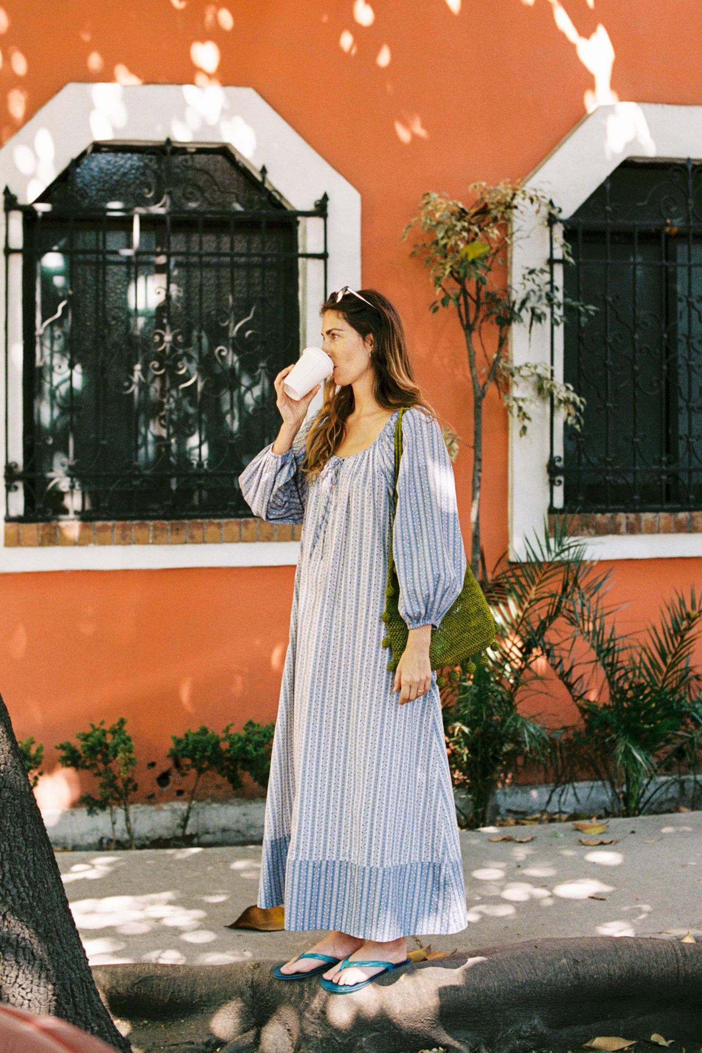 The Tori Dress | Meadow Stripe