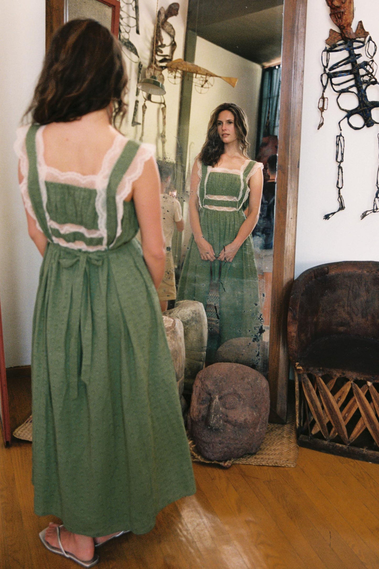 The Sanja Dress | Moss