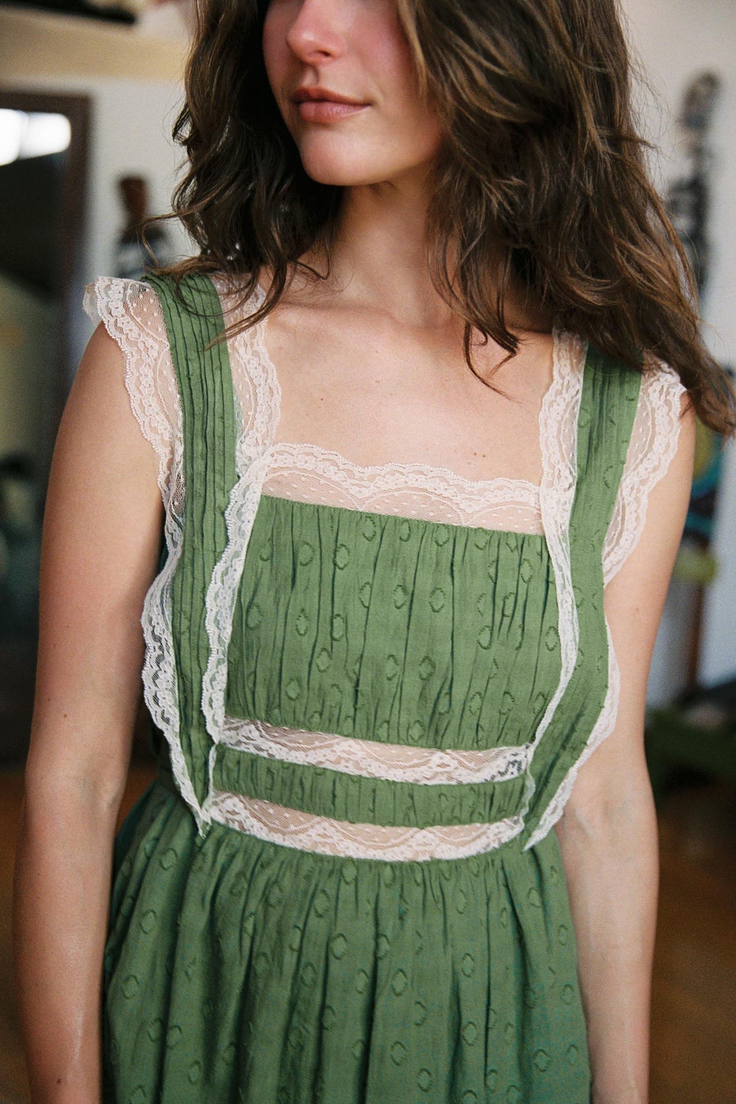 The Sanja Dress | Moss
