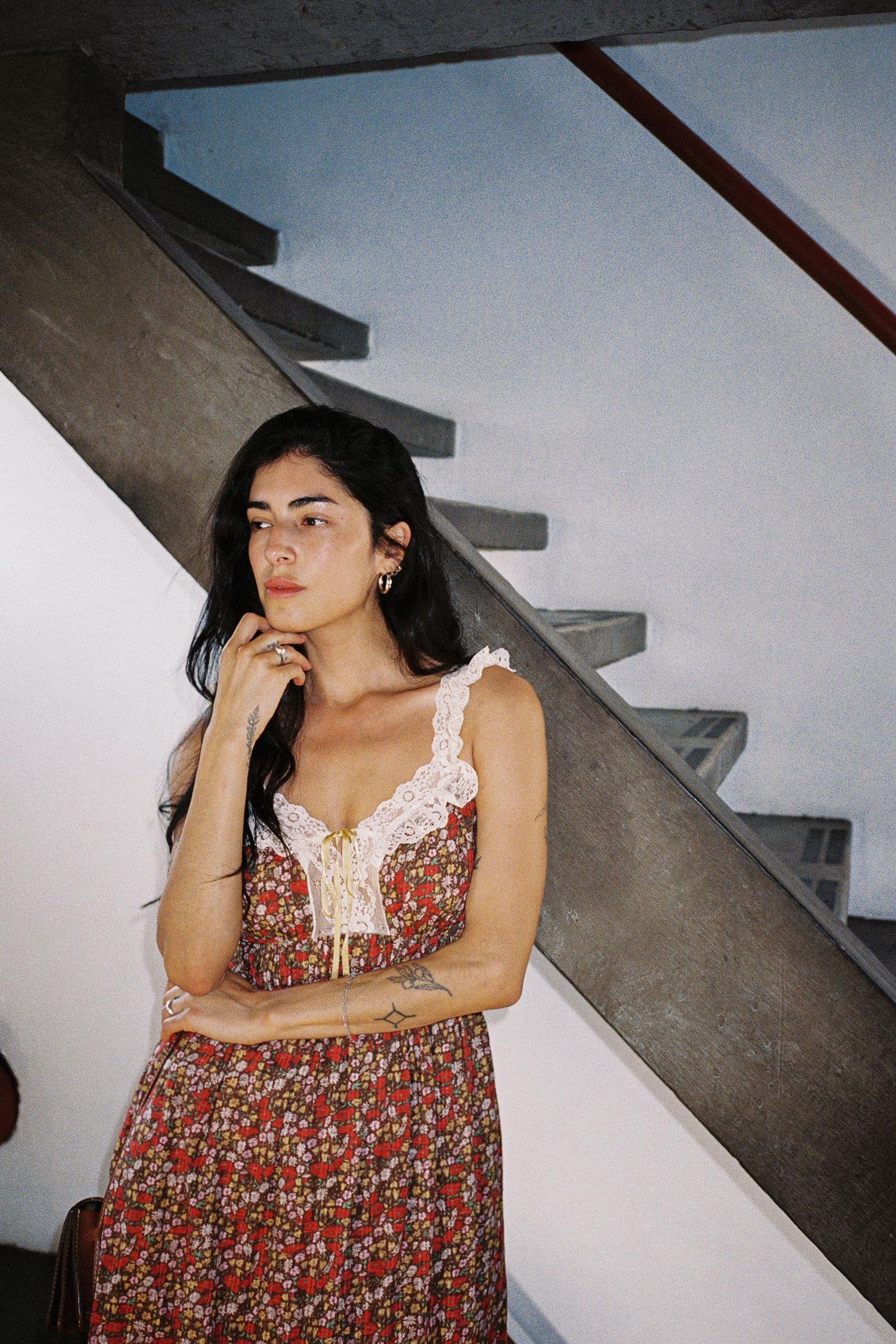 The Lysandra Dress | Carmine Flanders Poppy
