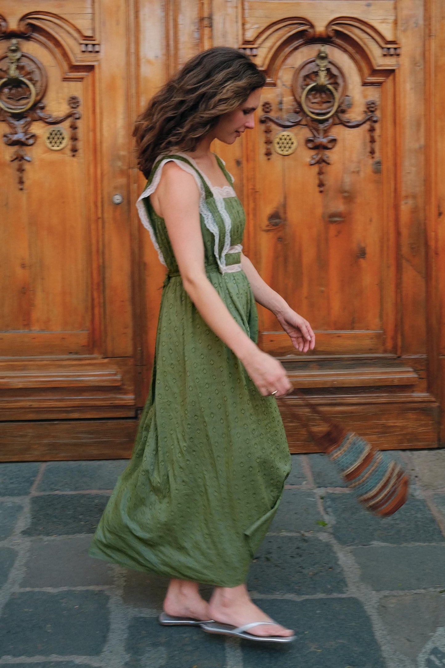 The Sanja Dress | Moss