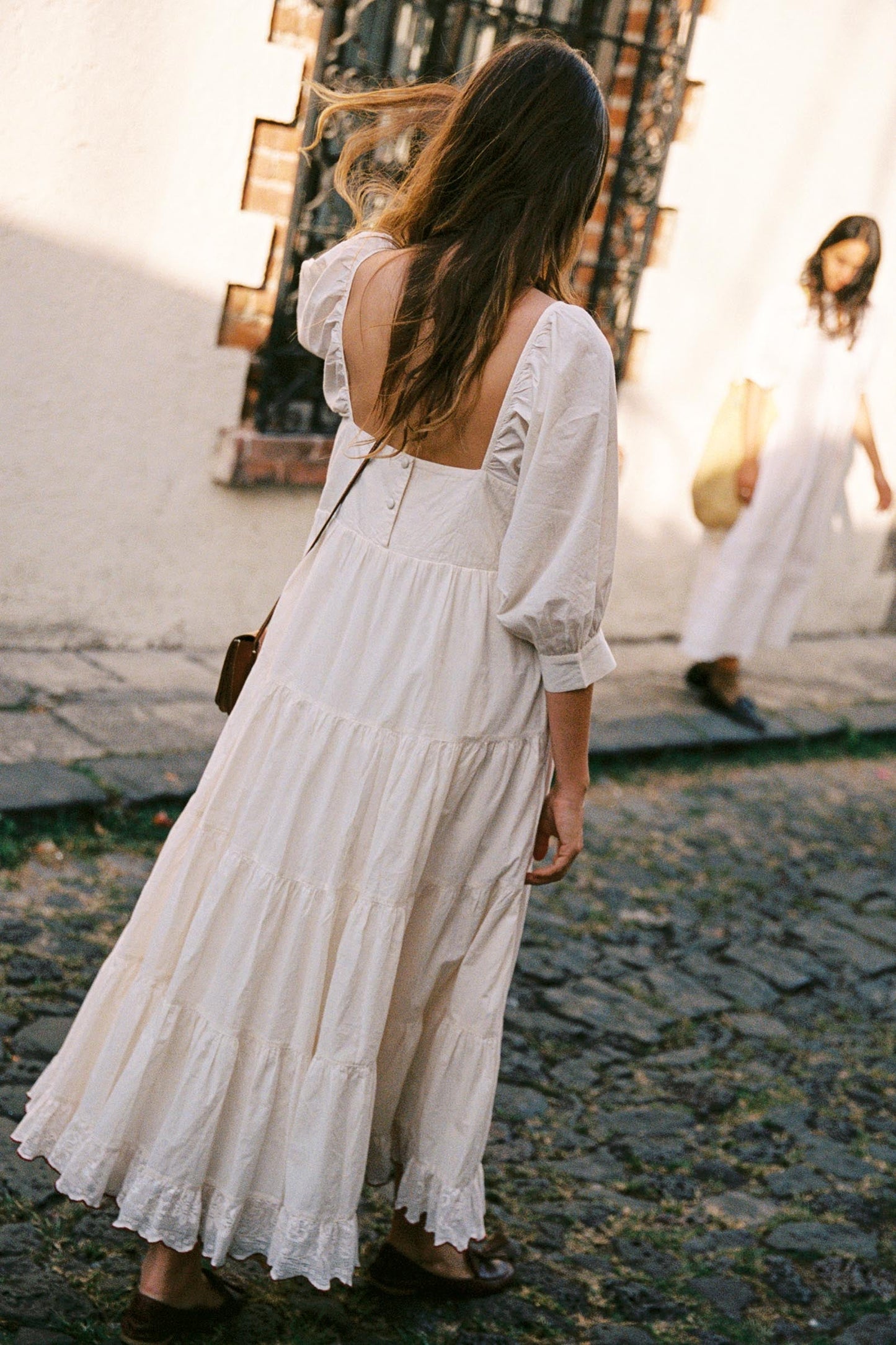 The Ren Dress | Ecru