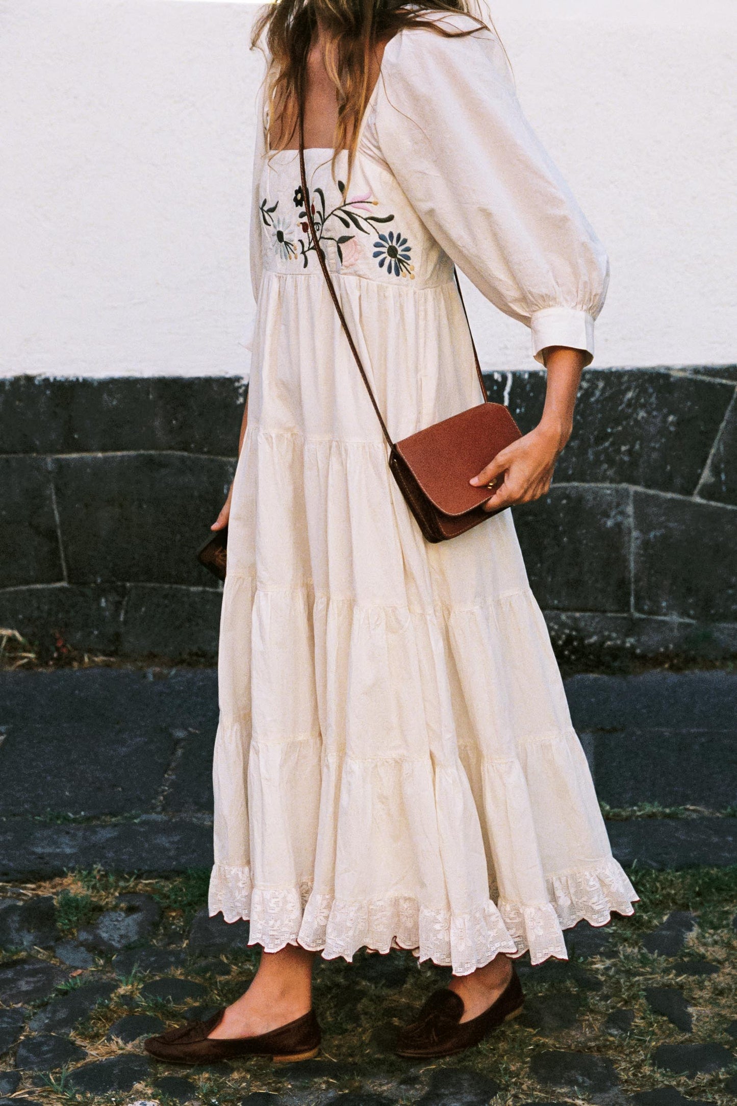 The Ren Dress | Ecru