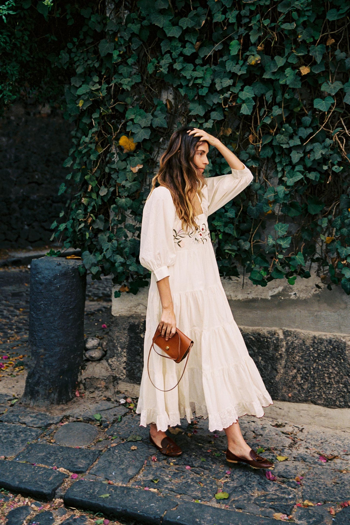 The Ren Dress | Ecru