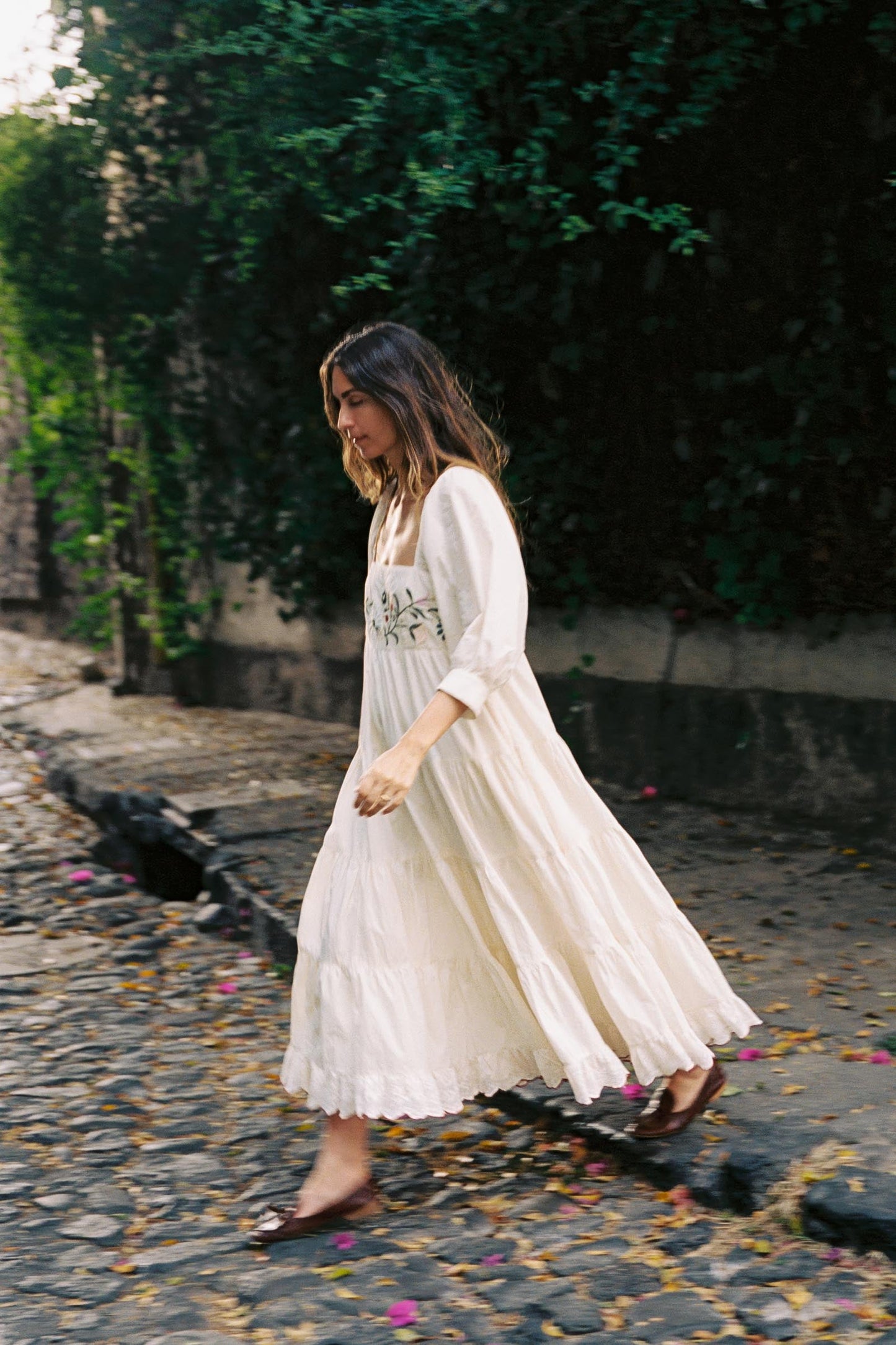 The Ren Dress | Ecru