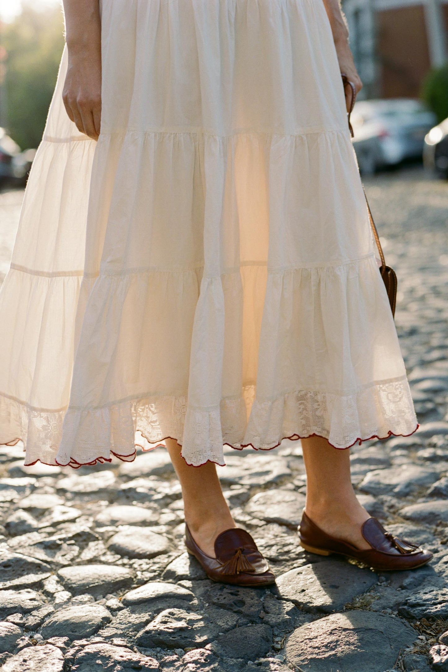 The Ren Dress | Ecru