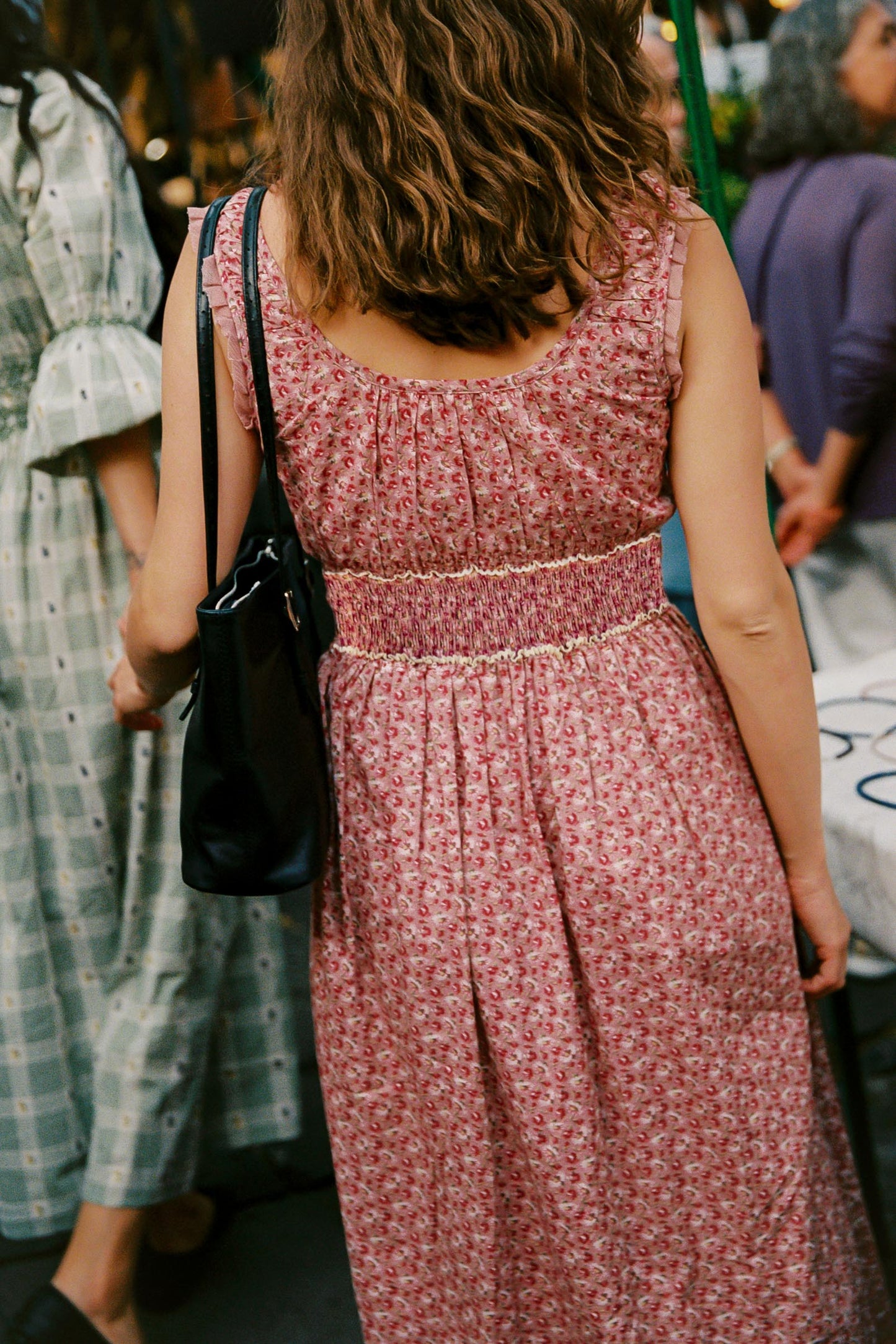 The Alessandra Dress Petites | Mauve Pressed Petals