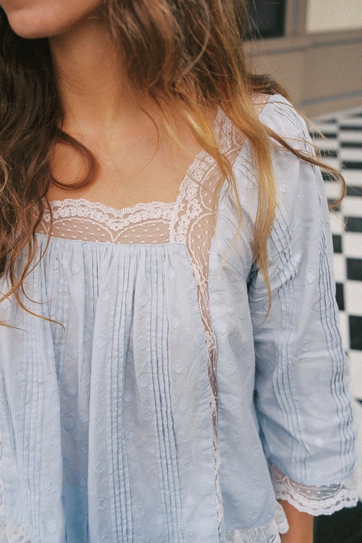 The Tina Blouse | Mist