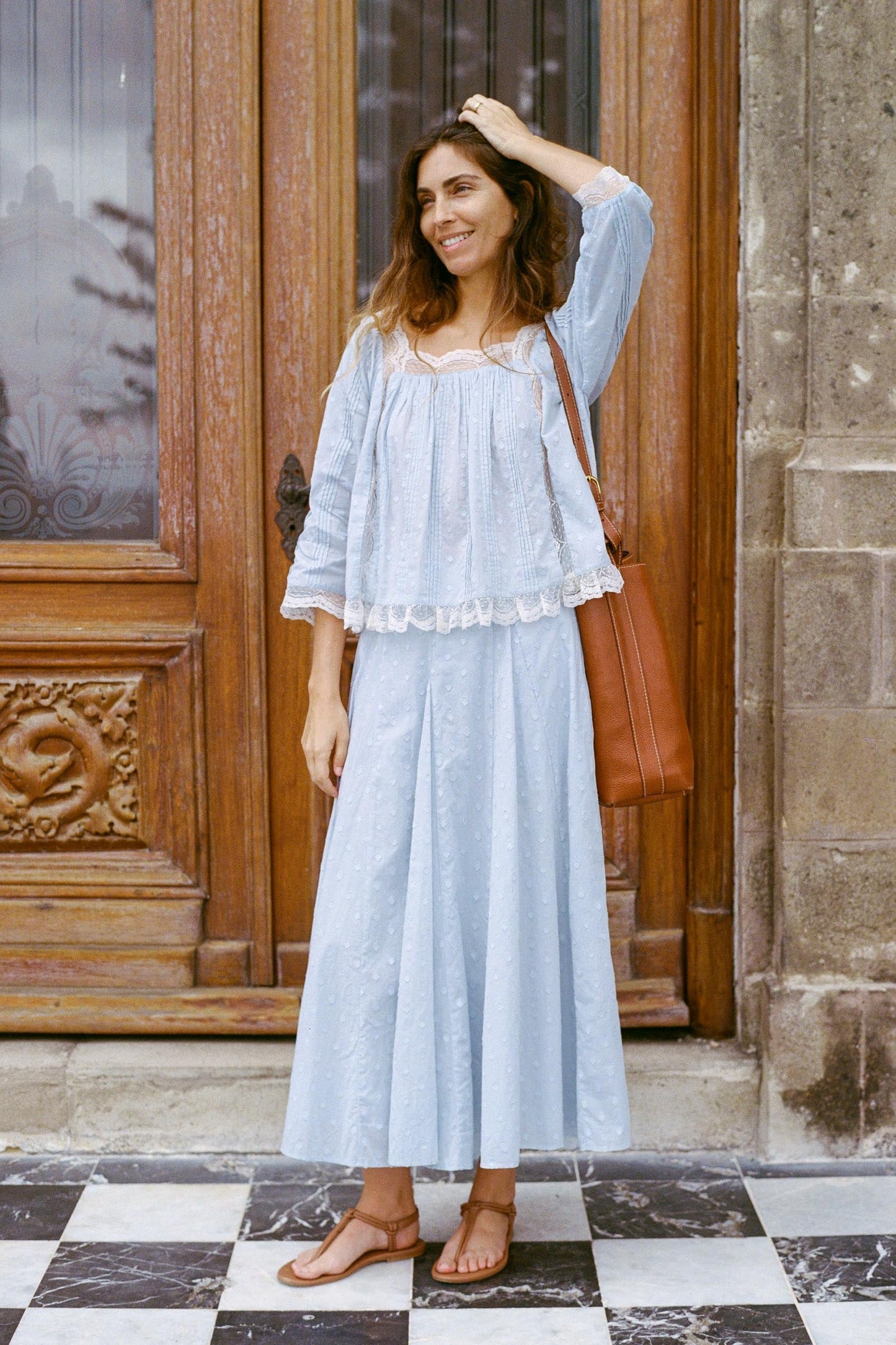 The Pippa Skirt | Mist