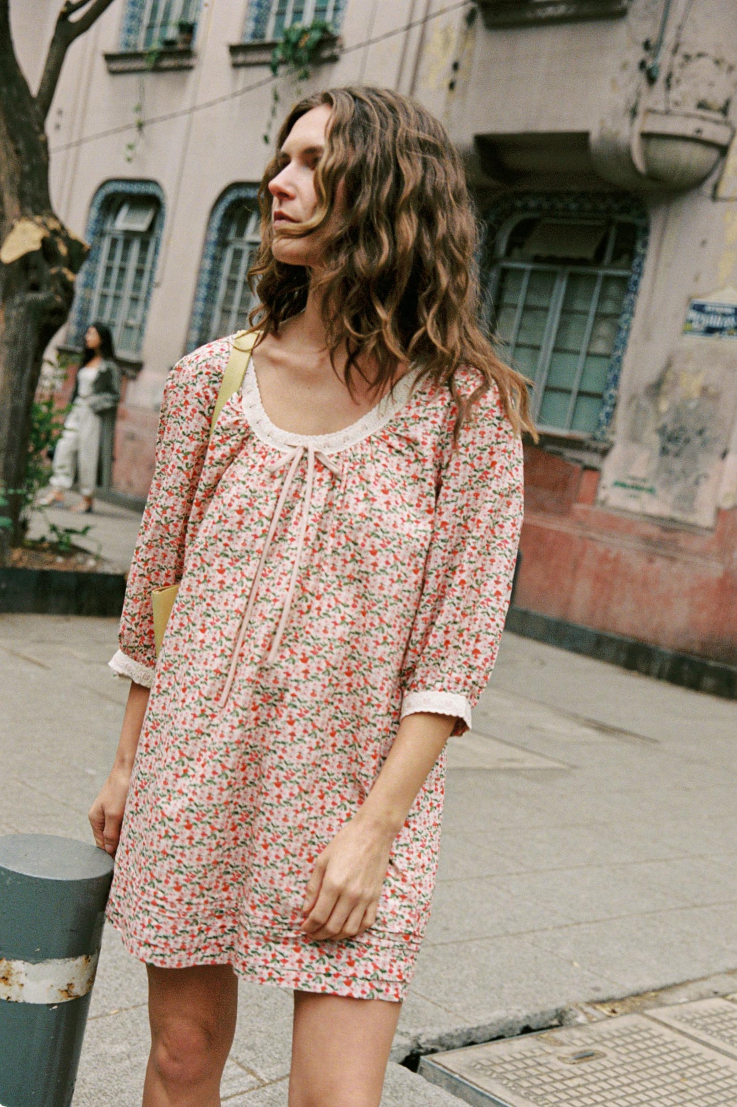 The Mica Dress | Spring Mushroom Medley