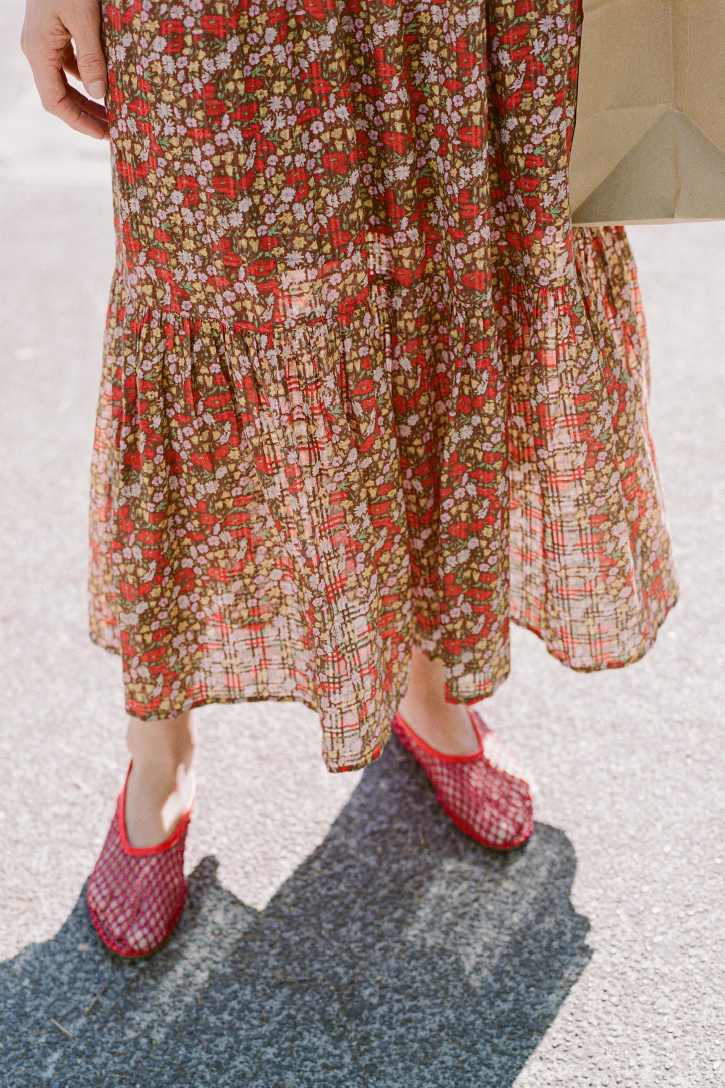 The Brynne Dress Petites | Carmine Flanders Poppy