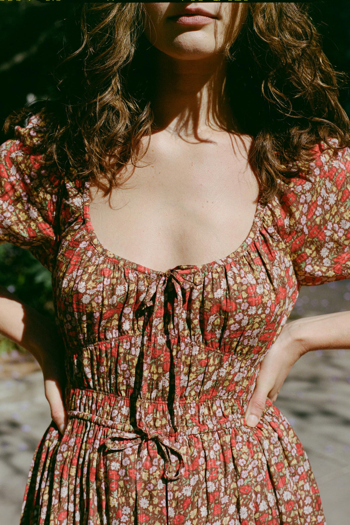 The Brynne Dress | Carmine Flanders Poppy