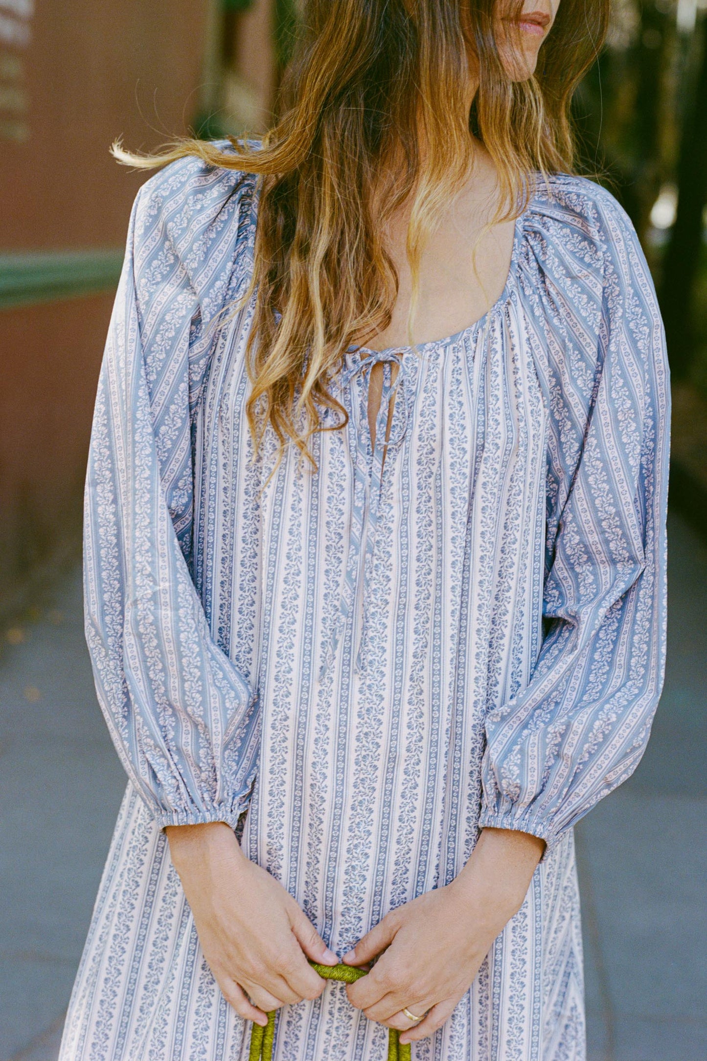The Tori Dress | Meadow Stripe