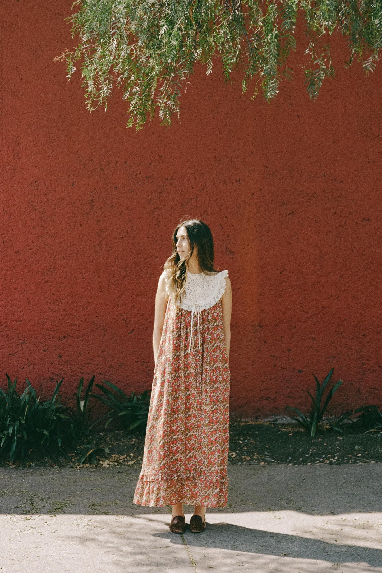 The Holly Dress | Carmine Flanders Poppy